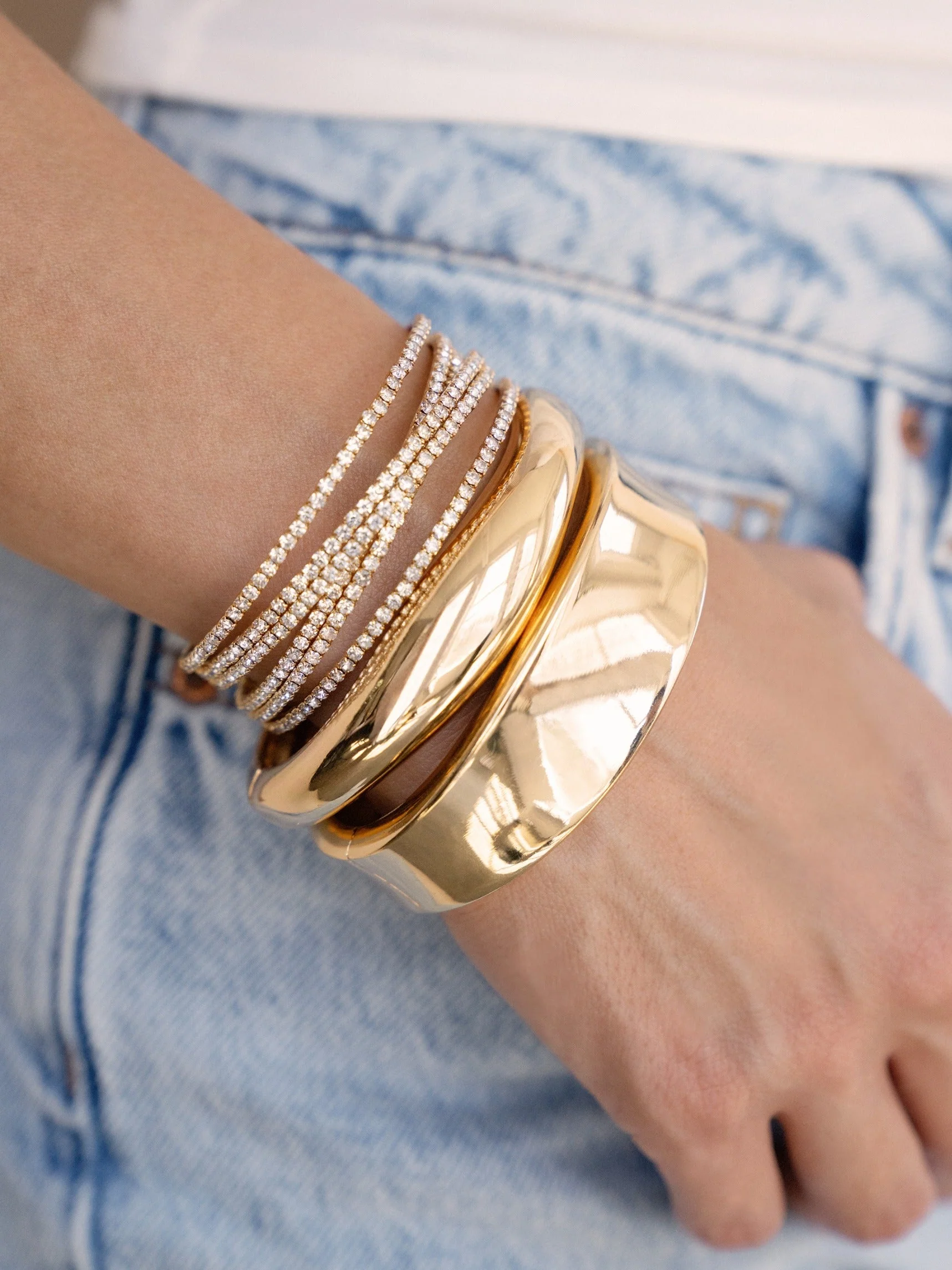 Dreamy Dome Bangle Bracelet - Image 5