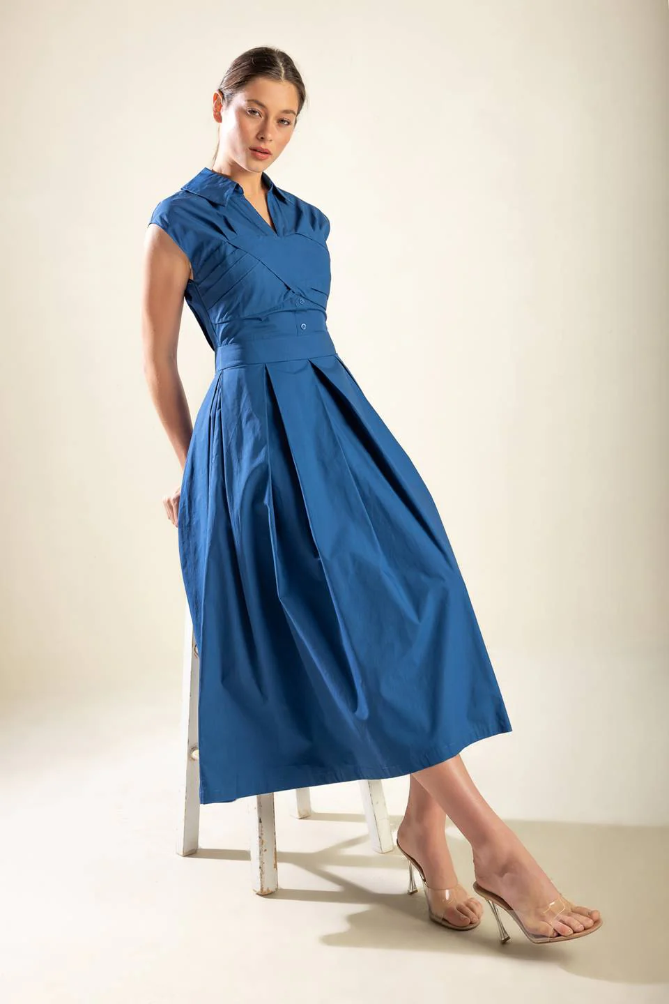 DREAMY IMPRESSION MIDI DRESS - Image 3