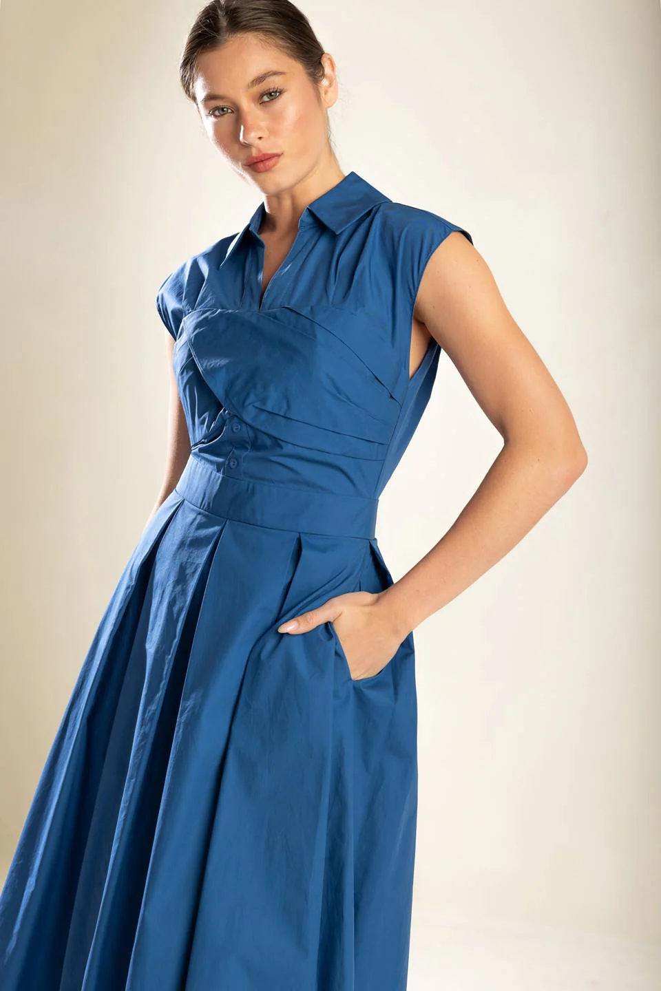 DREAMY IMPRESSION MIDI DRESS - Image 5