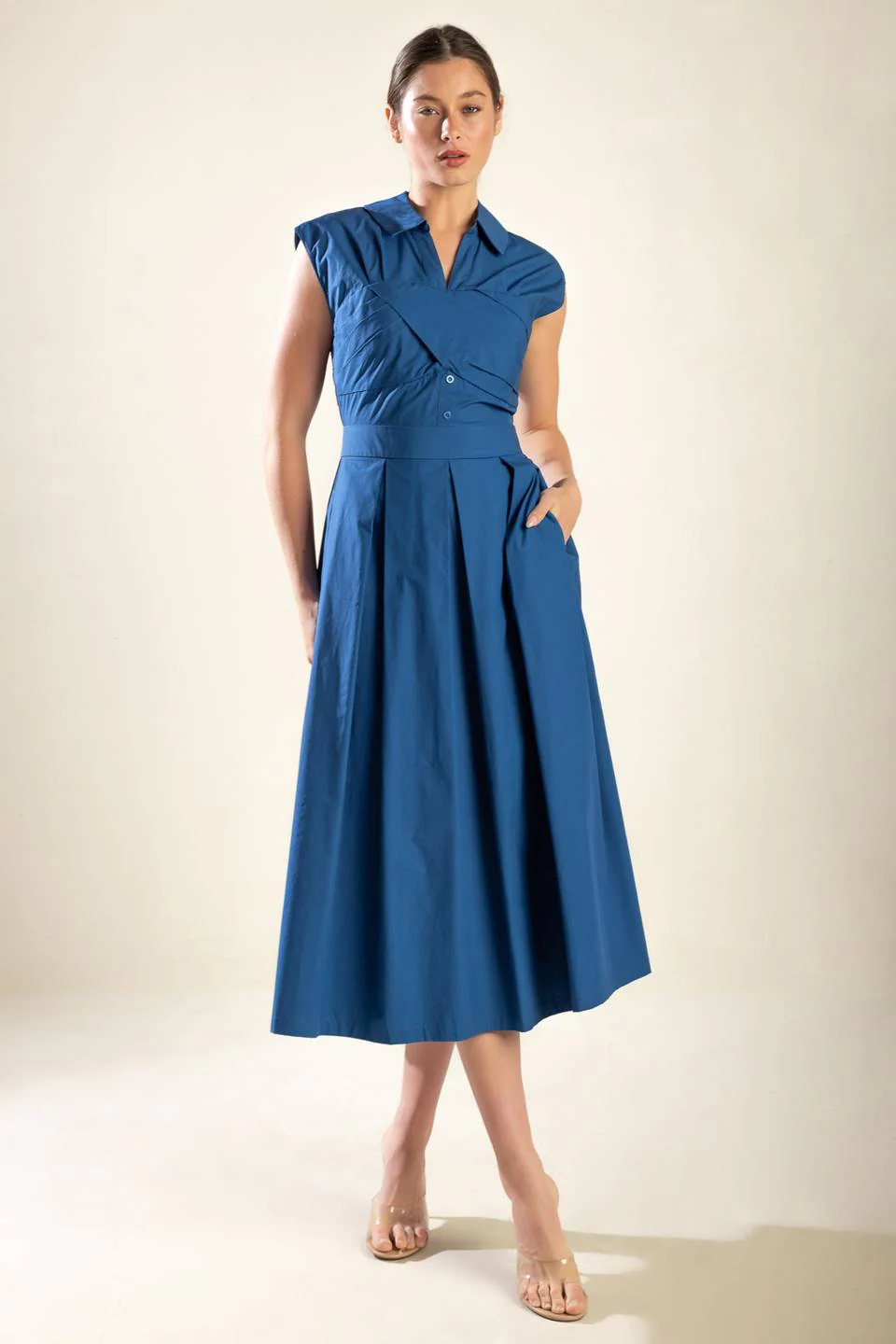 DREAMY IMPRESSION MIDI DRESS - Image 6