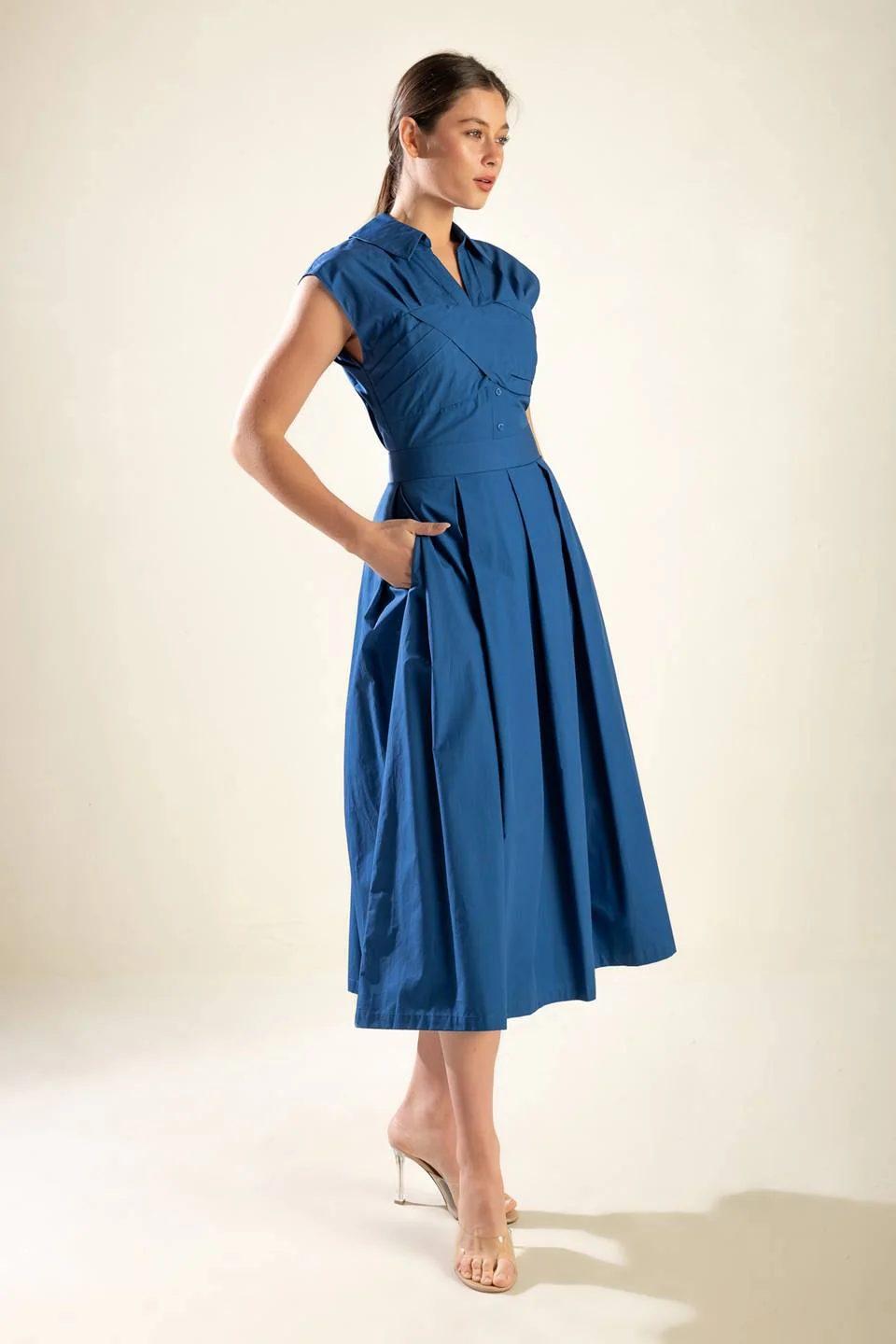 DREAMY IMPRESSION MIDI DRESS - Image 8