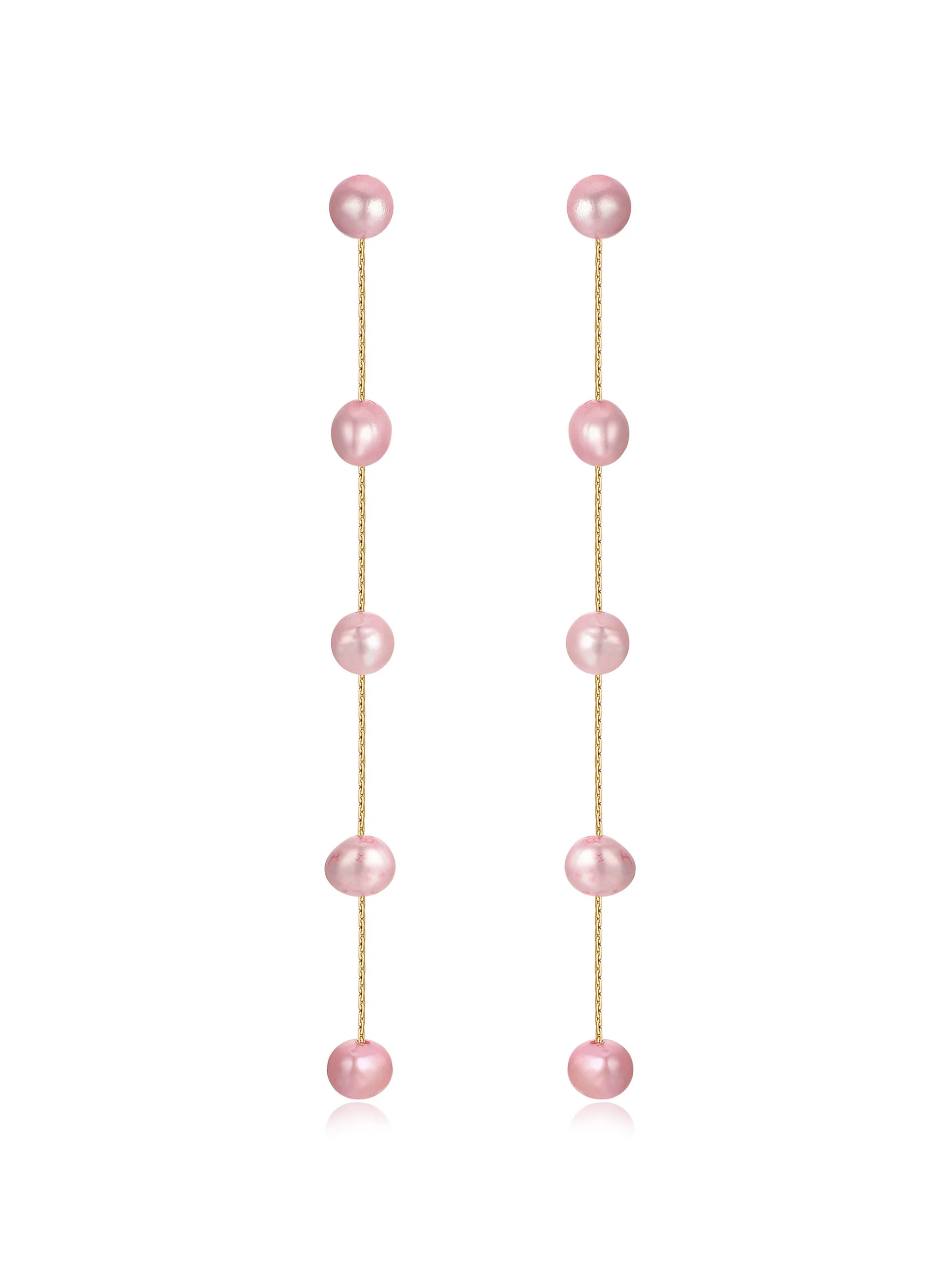Dripping Pearl Delicate Drop Earrings - Image 17