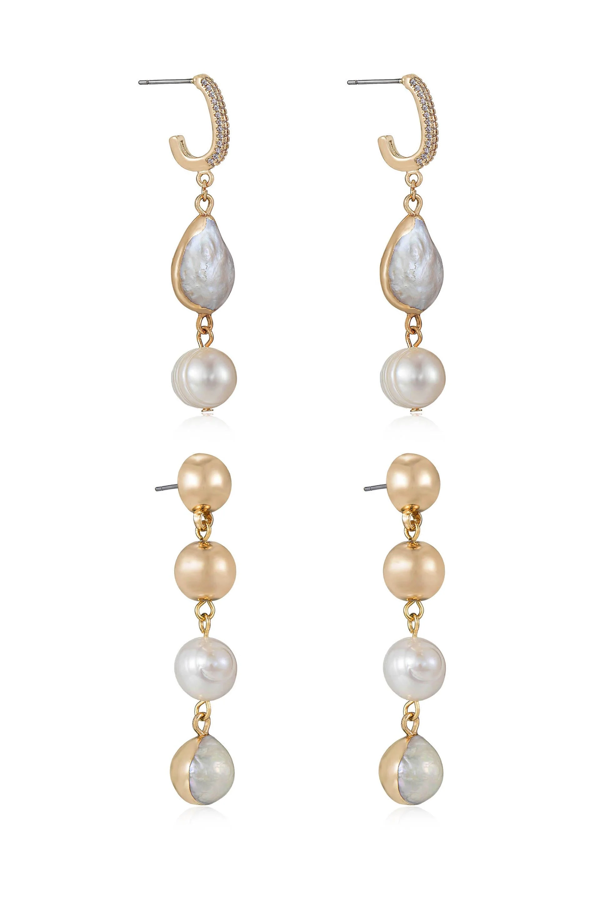 Duchess Pearl and Dangle Earrings - Image 4