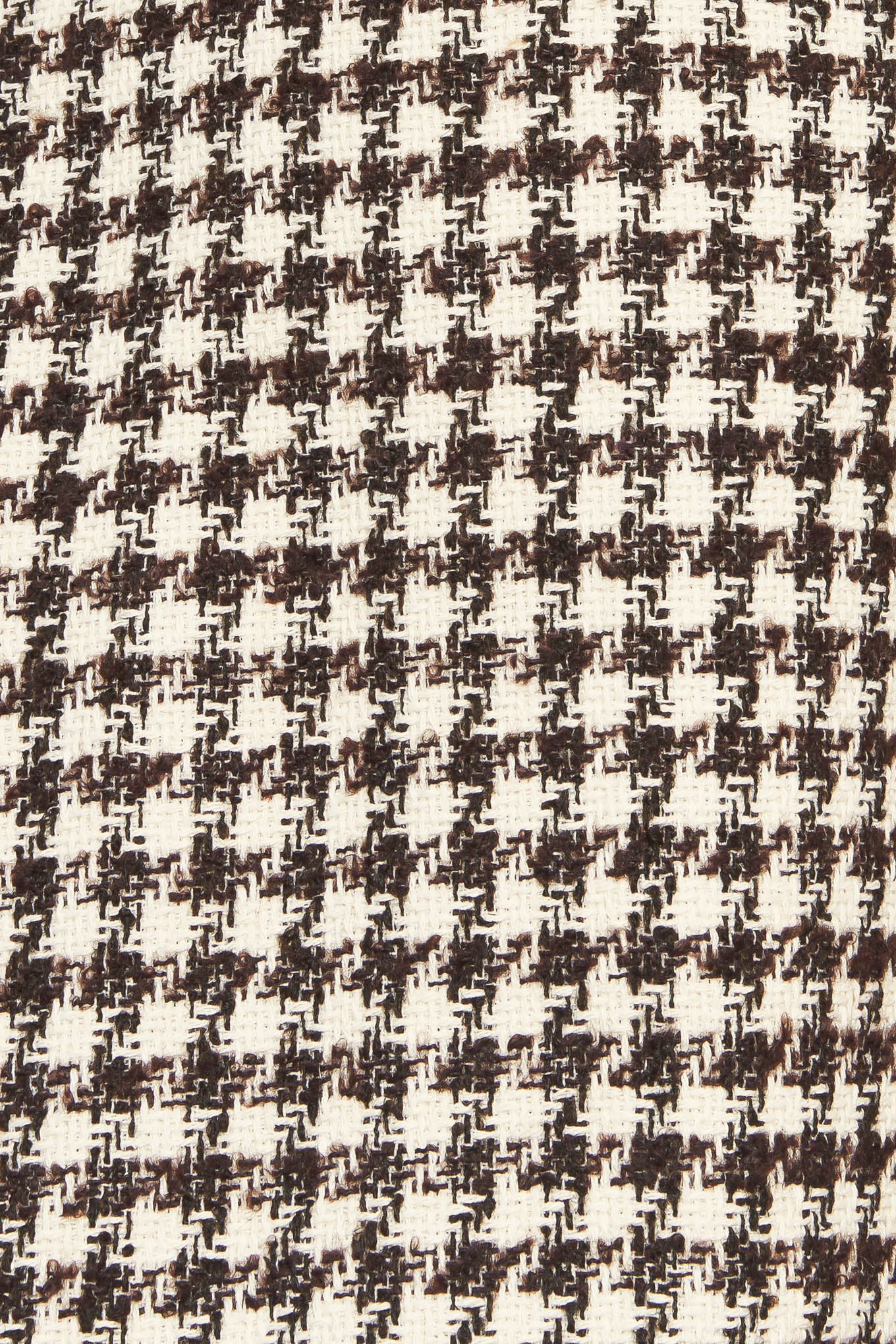ELEGANT CHECK BROWN TWEED MINI DRESS - FINAL SALE - Image 7