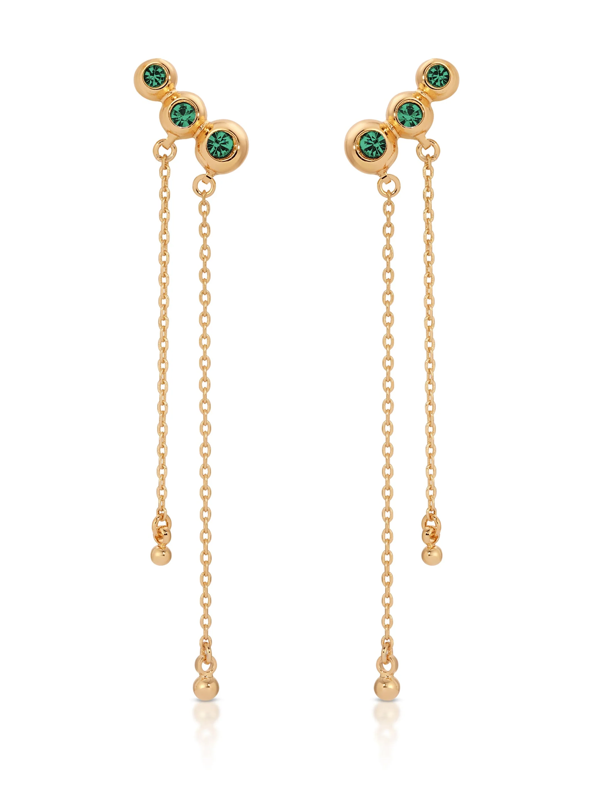 Emerald City Waterfall Earrings - Image 2