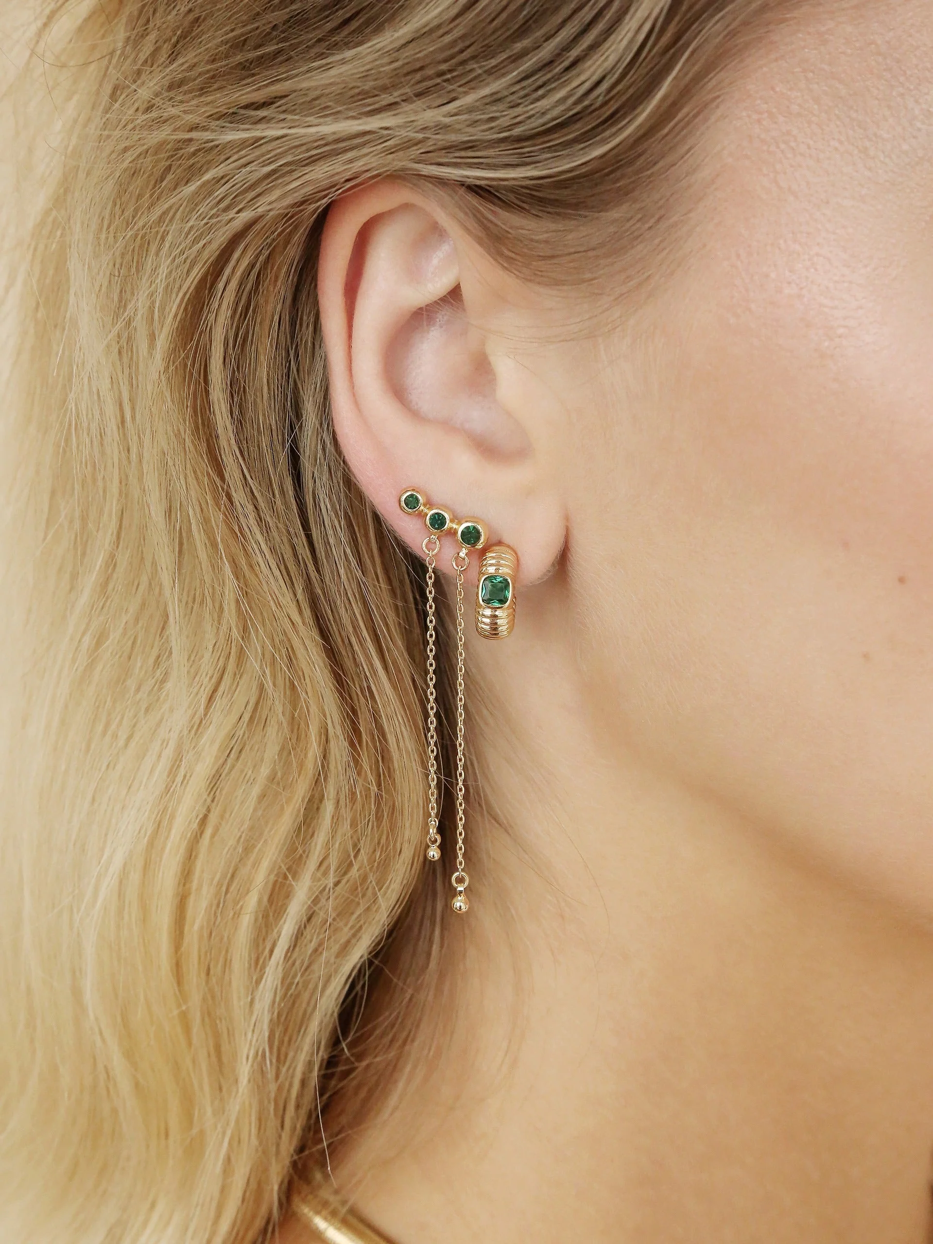Emerald City Waterfall Earrings - Image 6