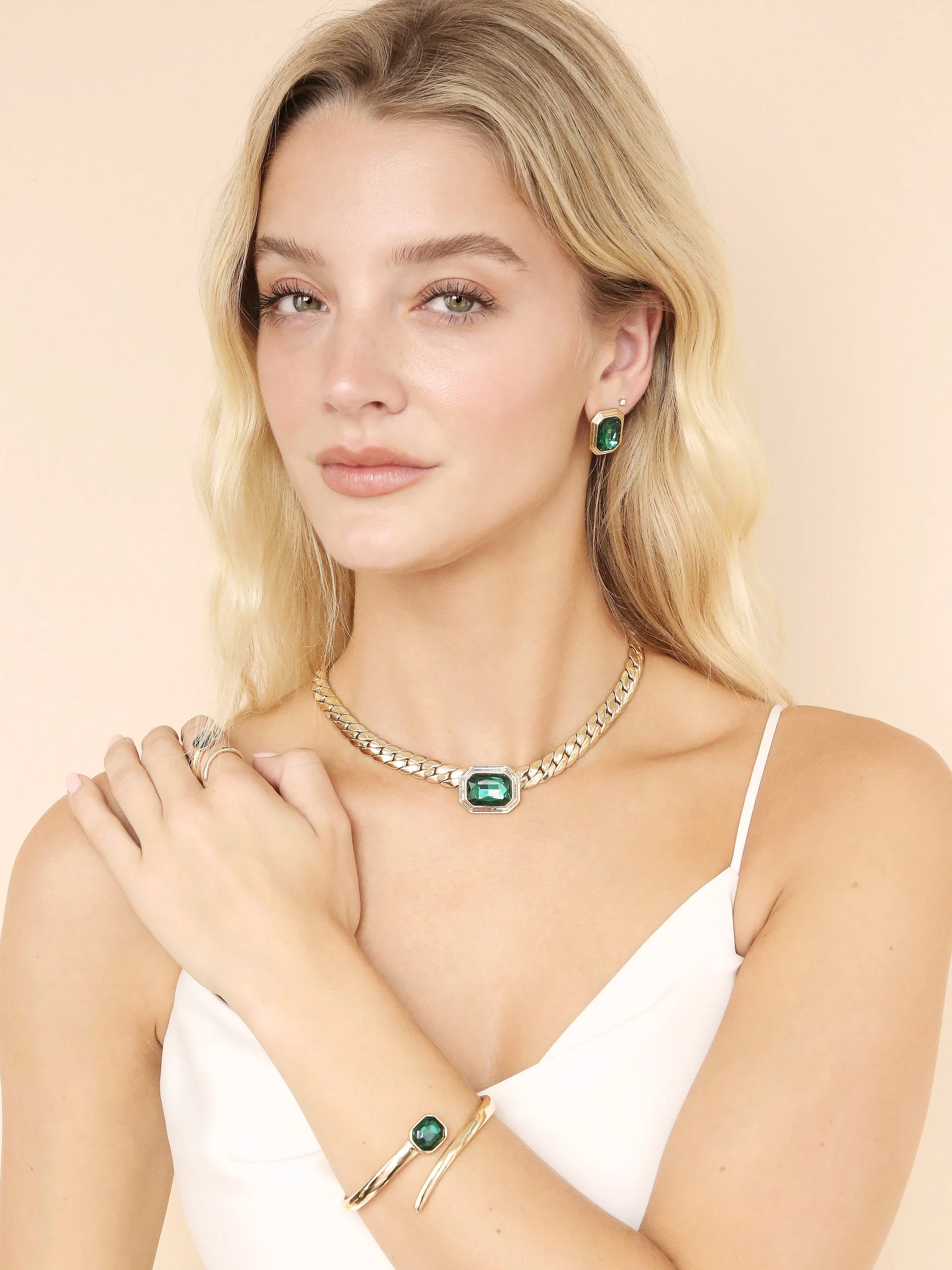 Deco Crystal Earrings - Image 6
