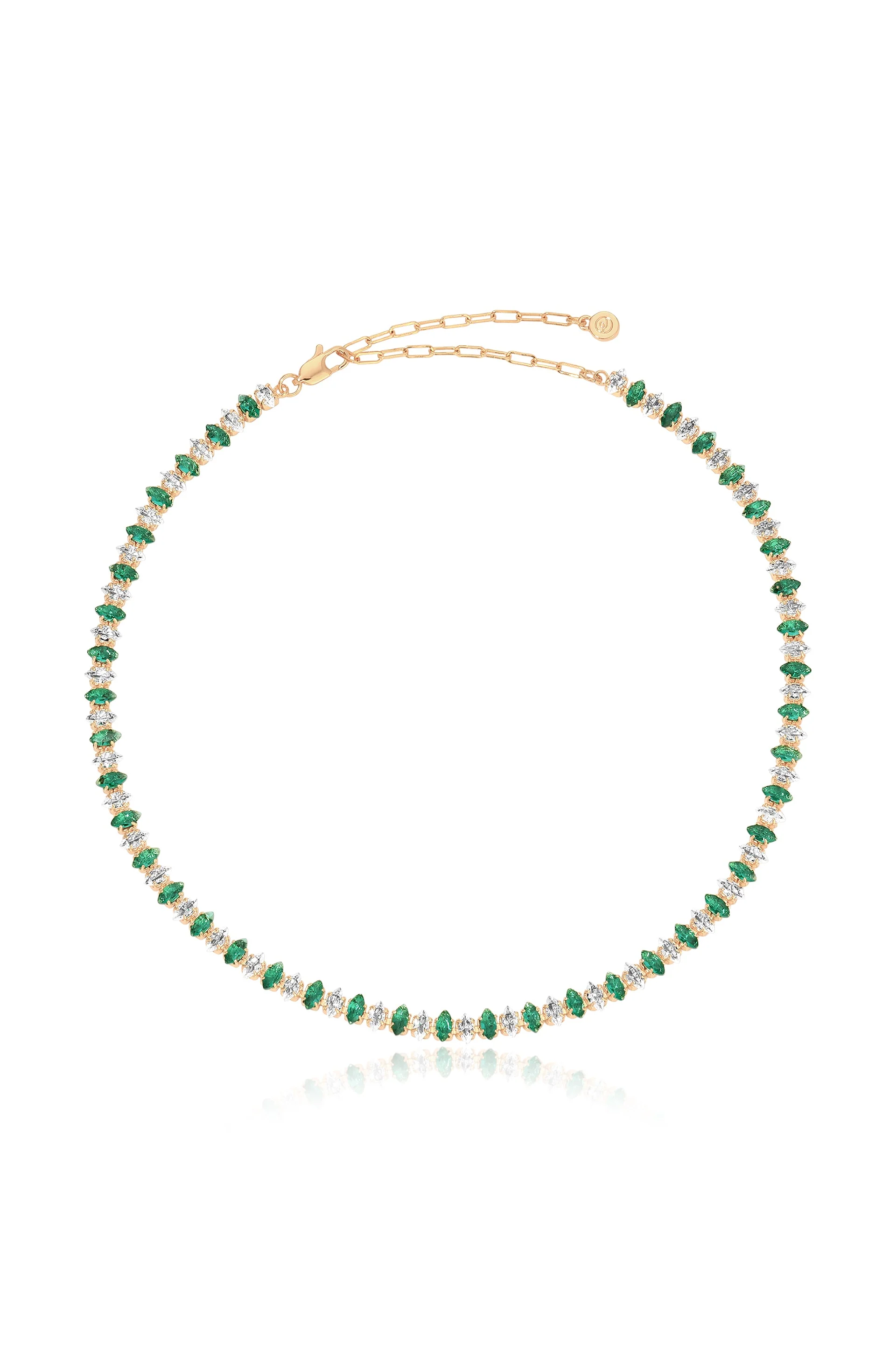 Marquise Crystal Necklace - Image 2