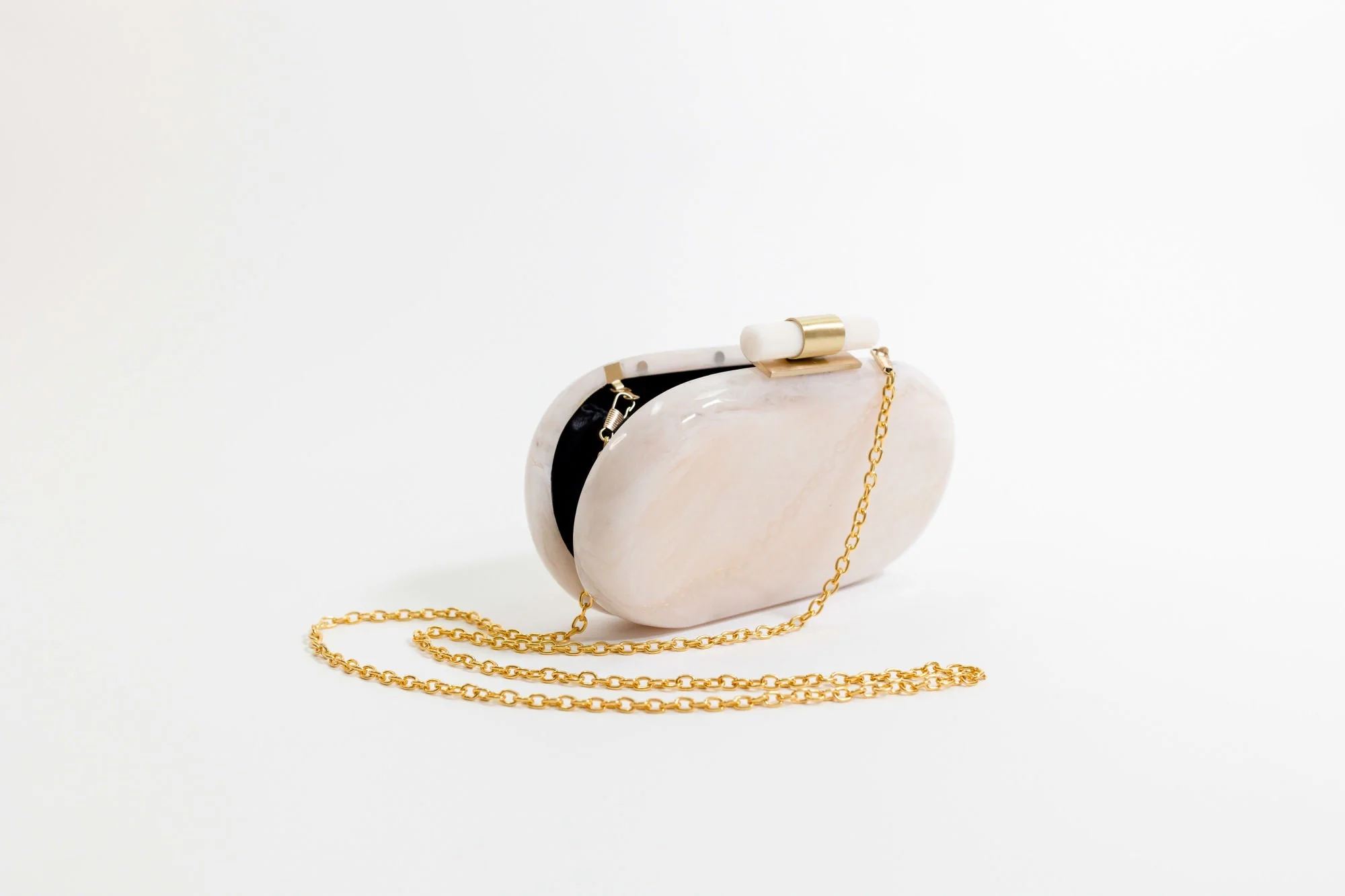 Ethereal Capsule Clutch - Pearl - Image 2