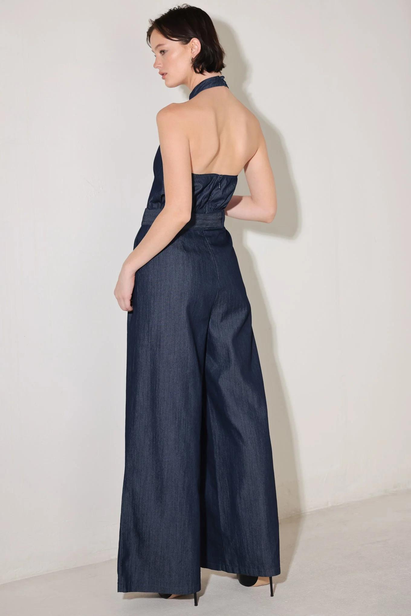 EVENING EDITION DENIM JUMPSUIT - Image 2