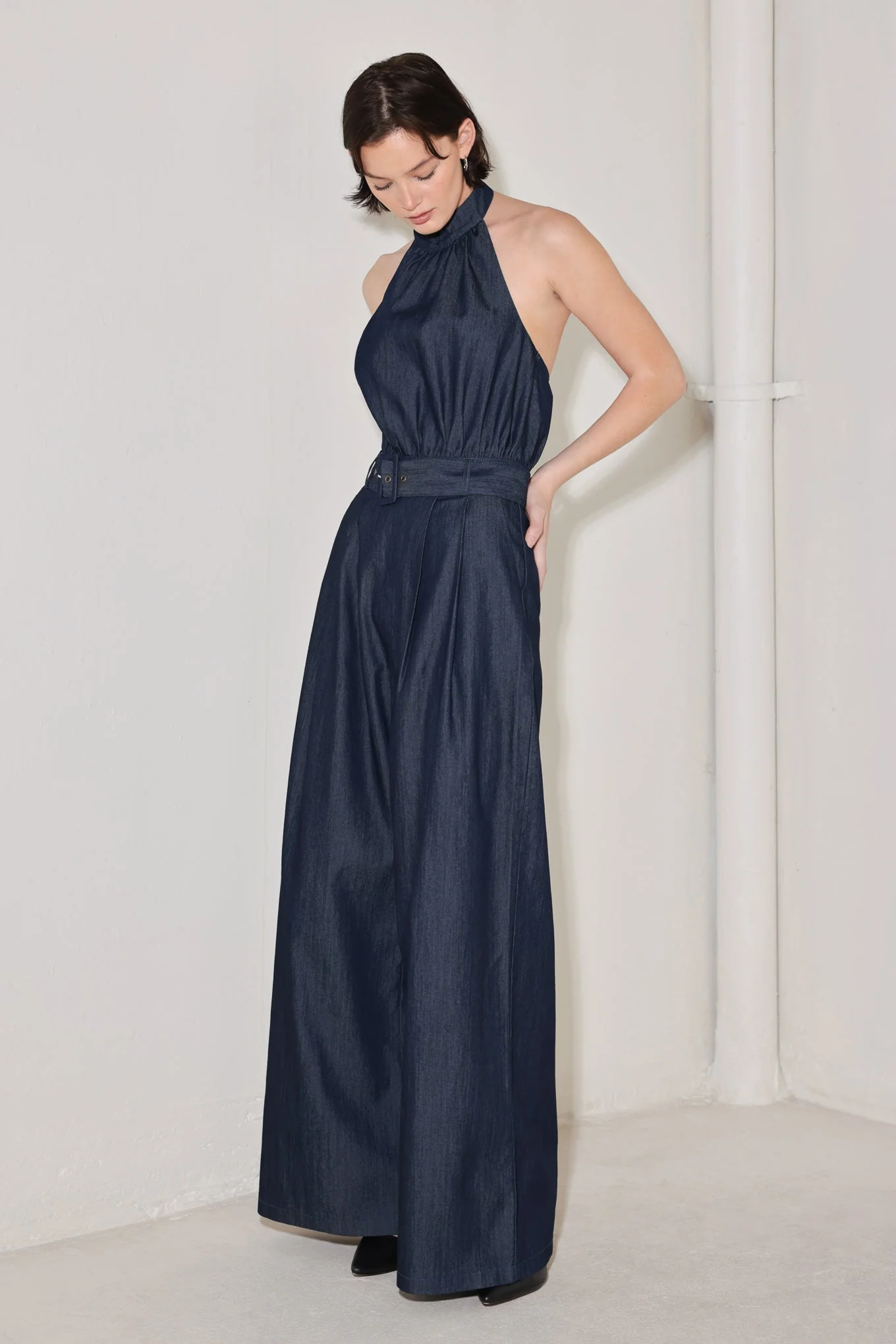 EVENING EDITION DENIM JUMPSUIT - Image 5