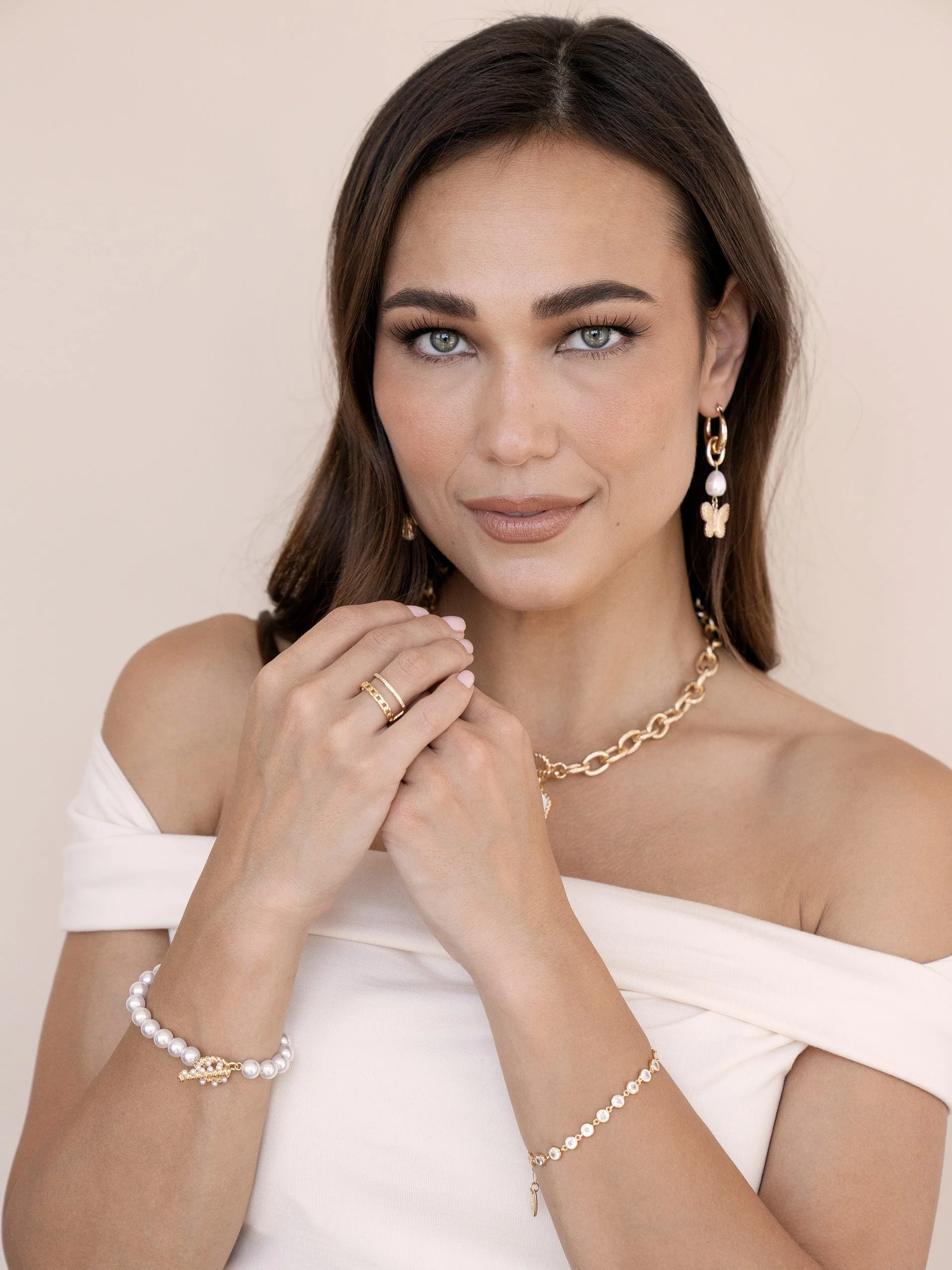 Everyday Crystal Link Bracelet - Image 4