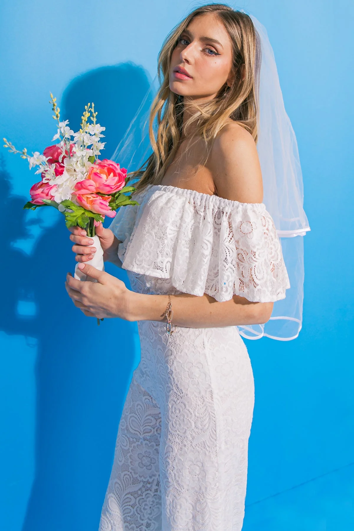 FATE INTERVENES WHITE LACE JUMPSUIT - Image 7