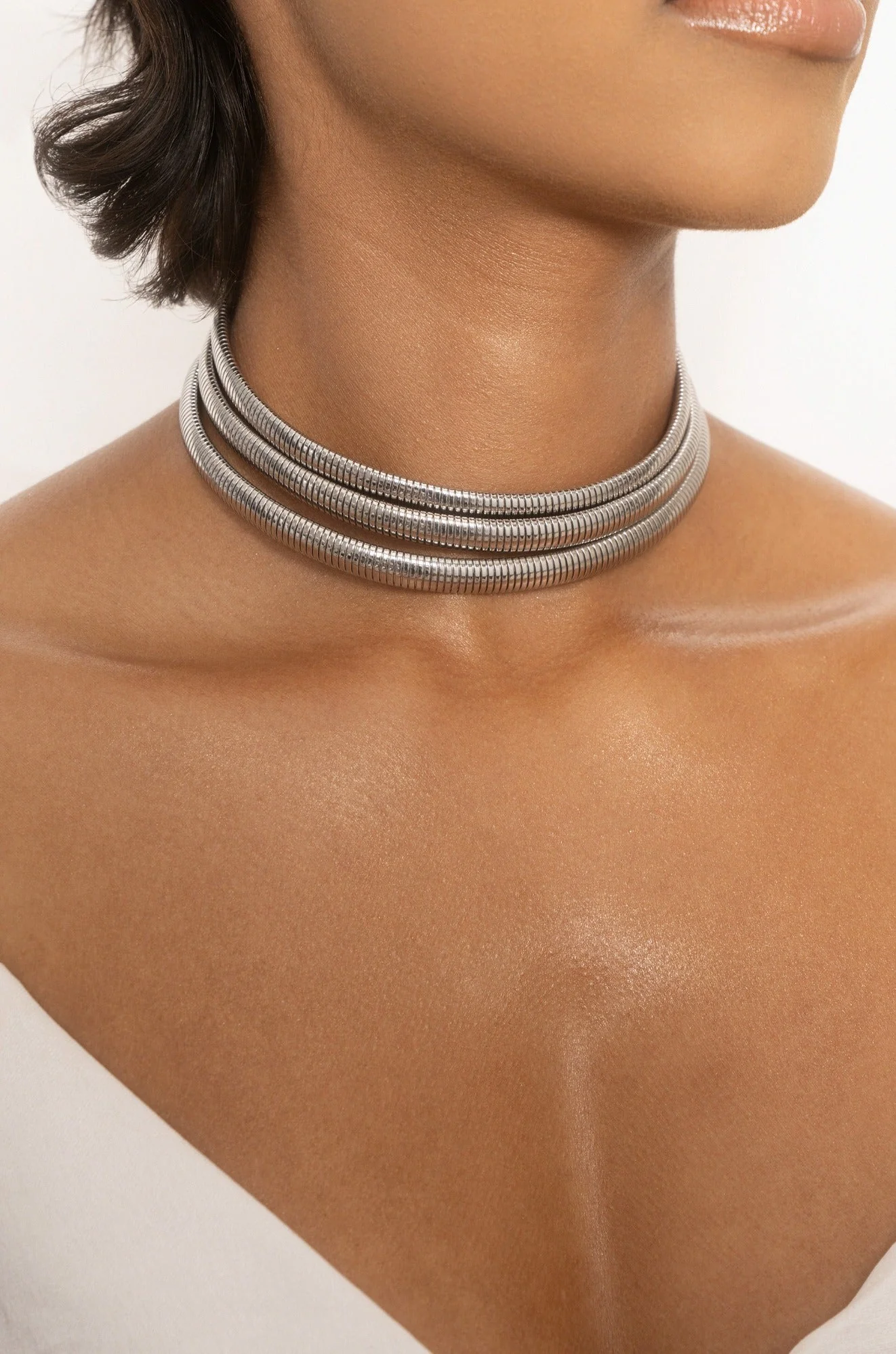 Flex Snake Chain Necklace - Image 4