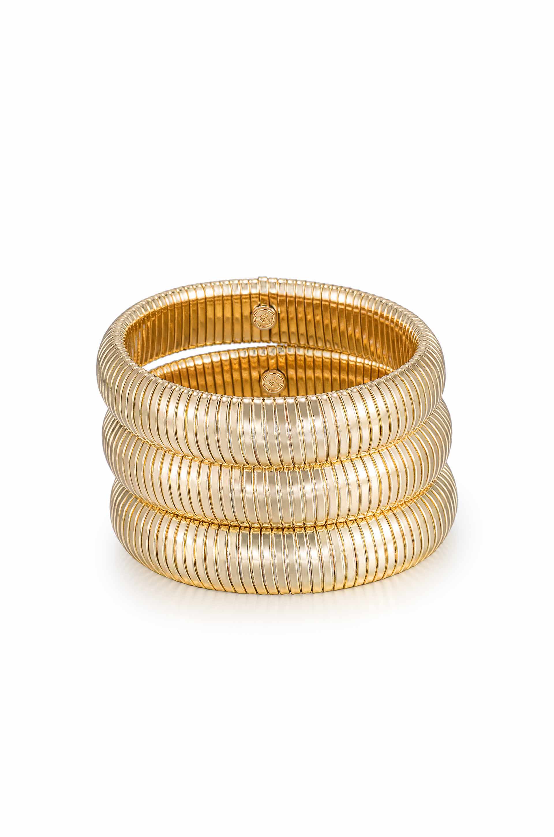 Flex Snake Chain Stretch Bracelet Set - Image 3