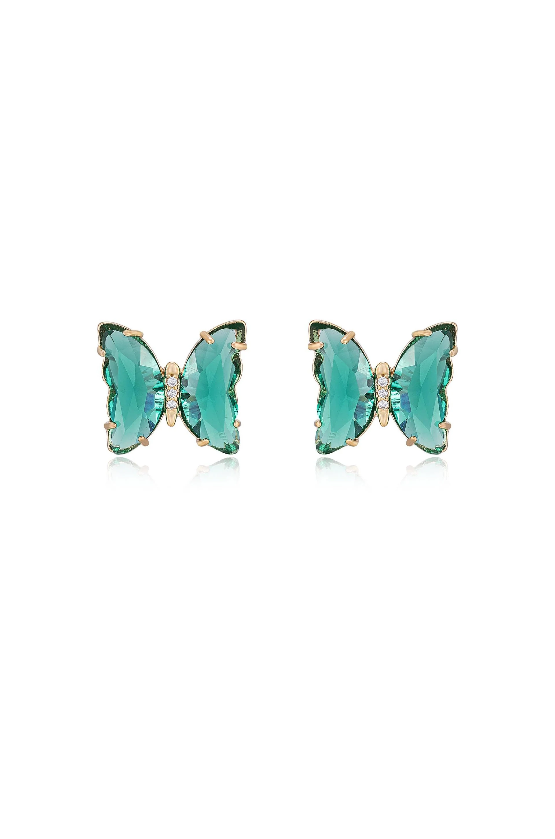 Flutter Away Crystal Earrings - Image 2