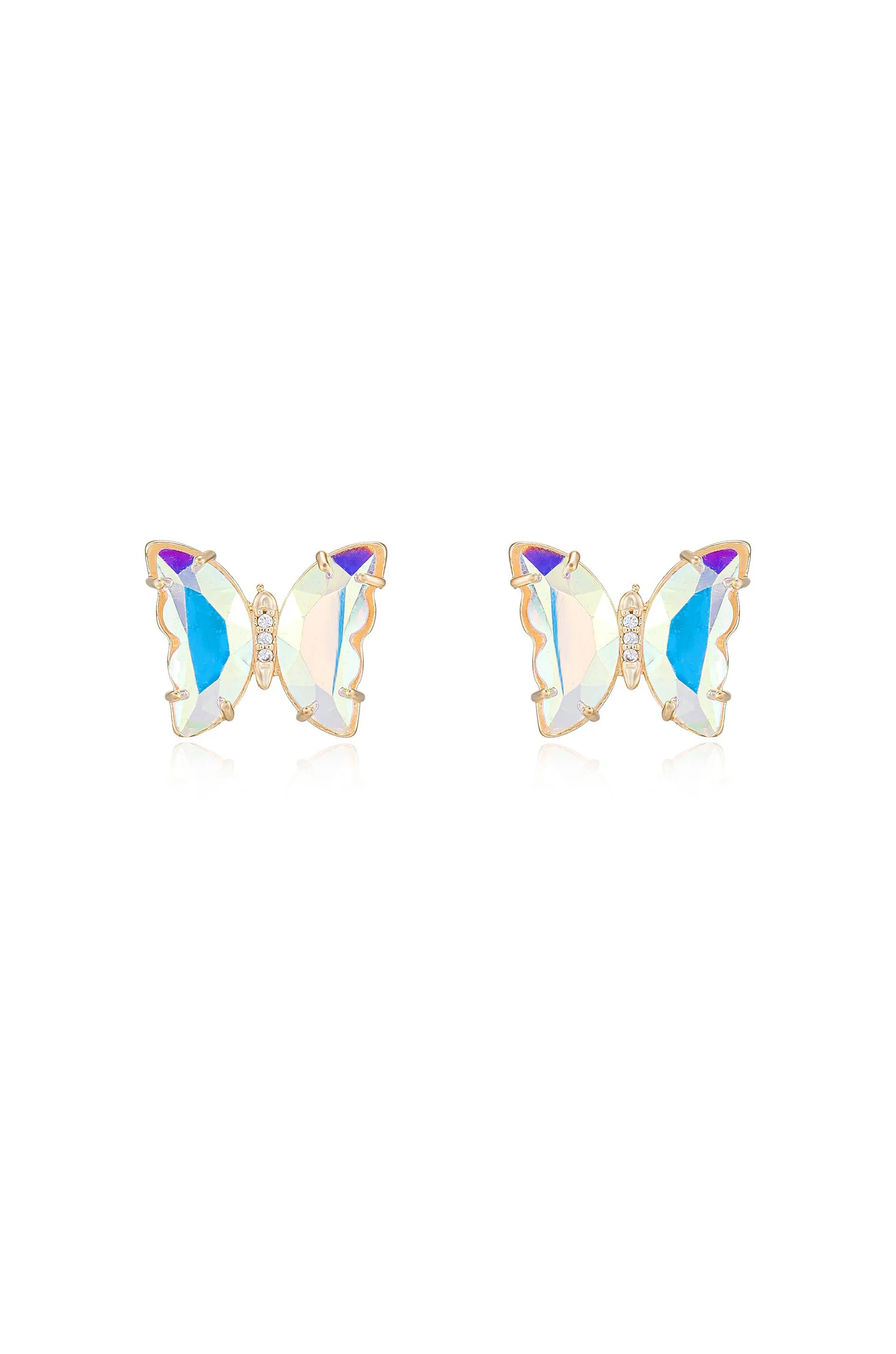 Flutter Away Crystal Earrings - Image 5