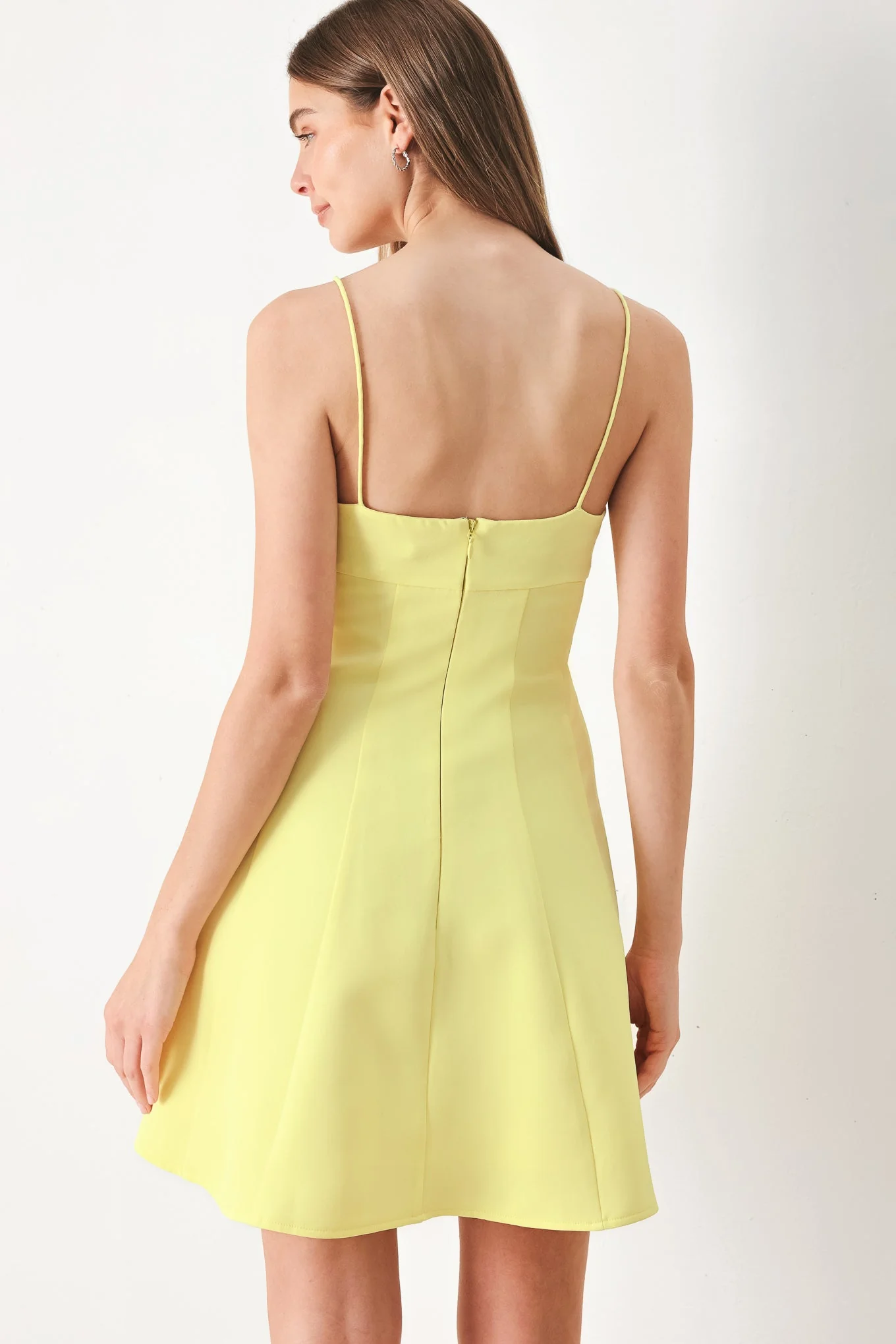 FRESH LINE YELLOW CAMI DRESS - Image 6