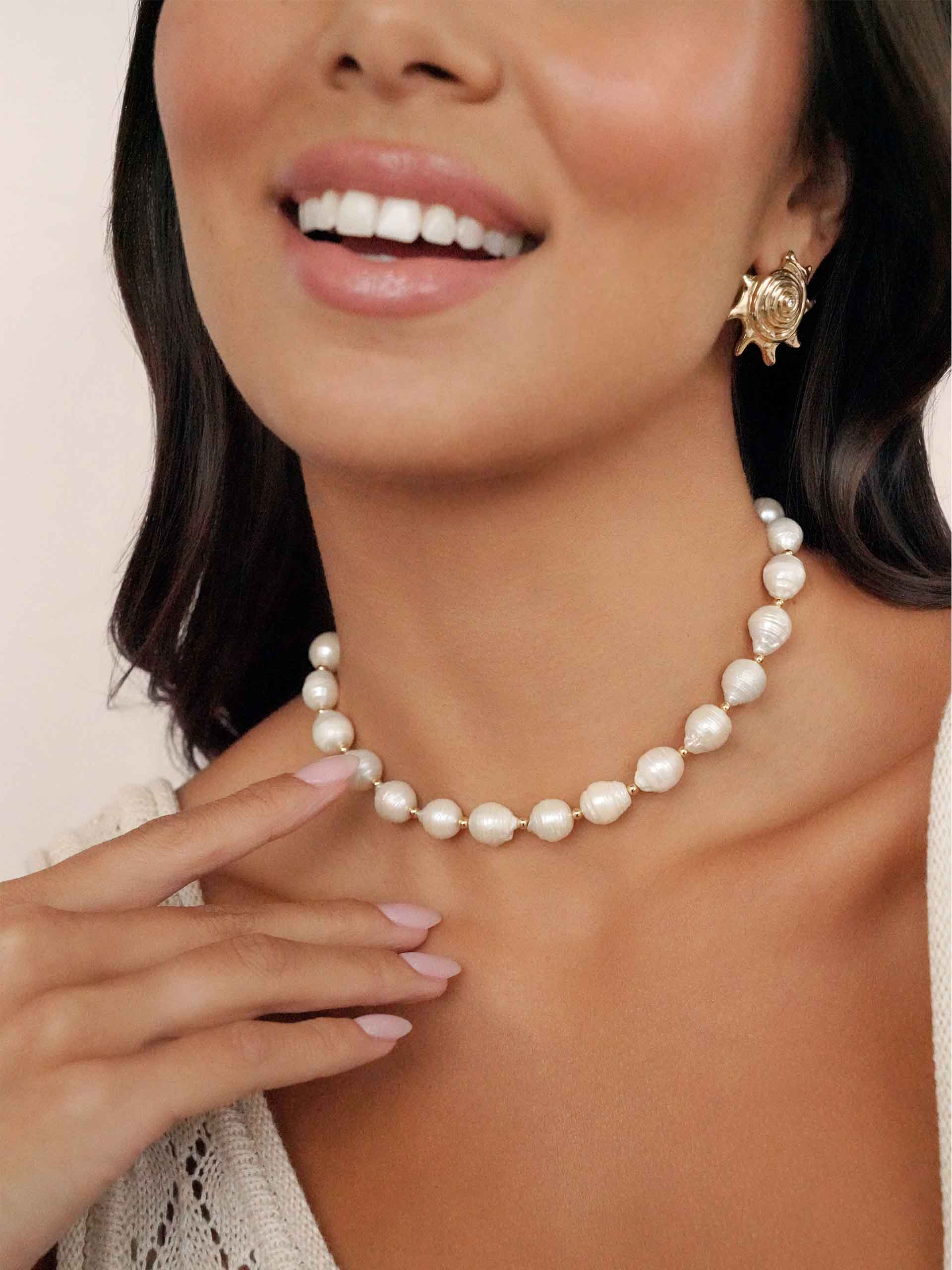 Freshwater Pearl Necklace - Image 4