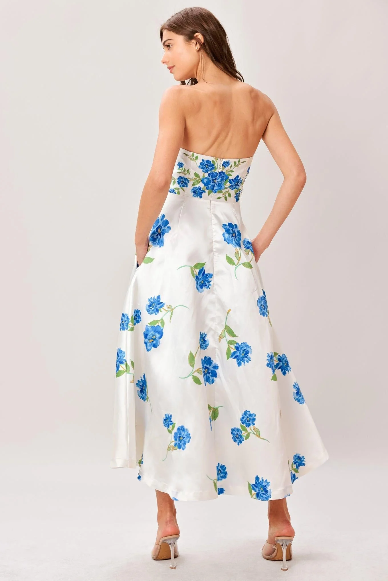 GARDEN MUSE FLORAL MIDI DRESS - Image 6