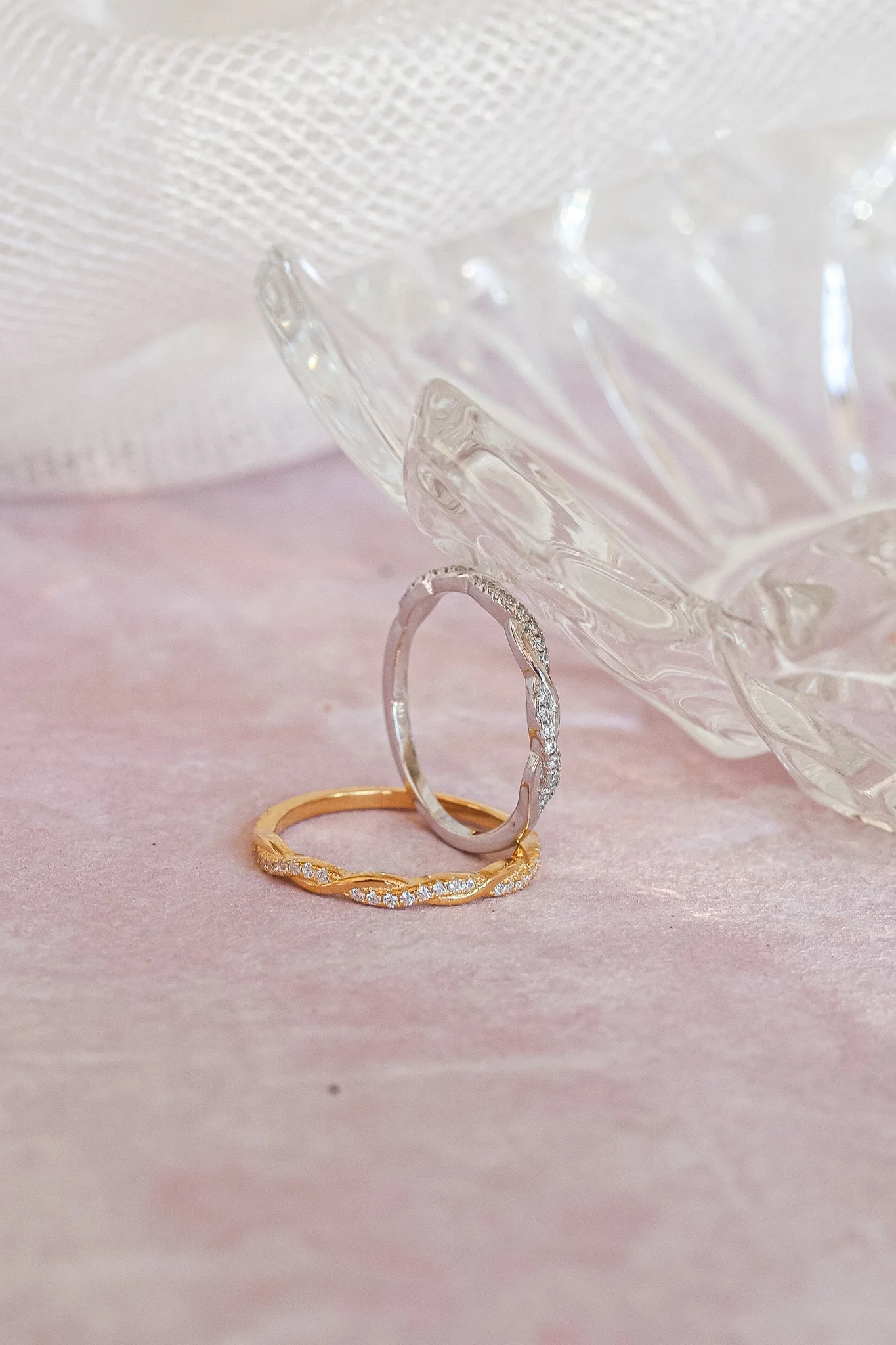 Giselle Cubic Zirconia Crystal Ring - Image 4