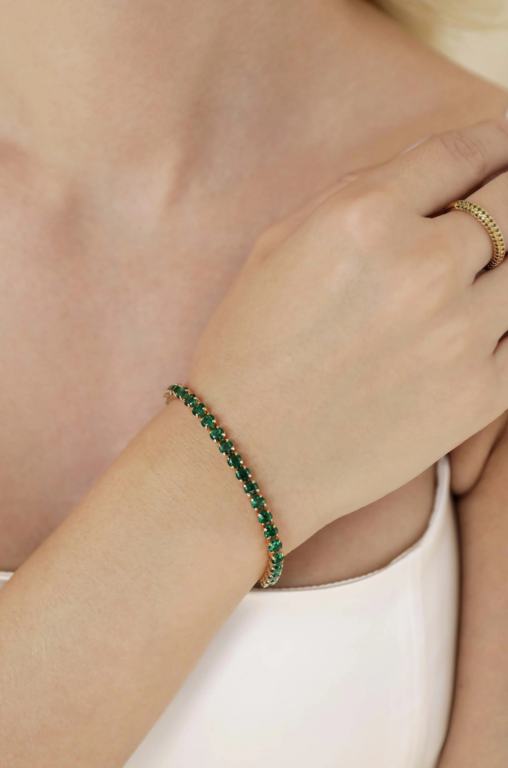 Giselle Sparkle Crystal Bracelet - Image 3