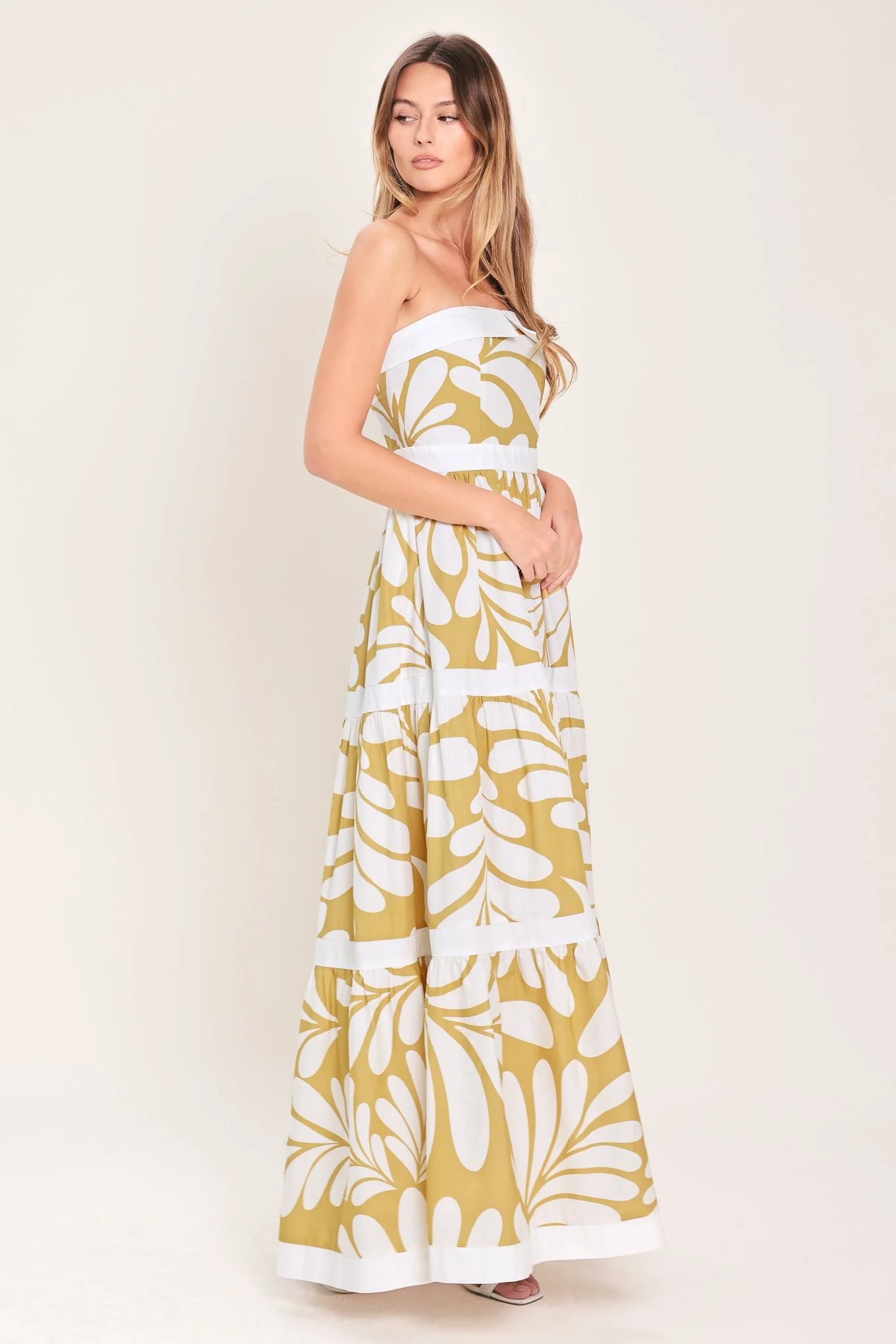 GOOD DAY STRAPLESS MAXI DRESS - Image 3