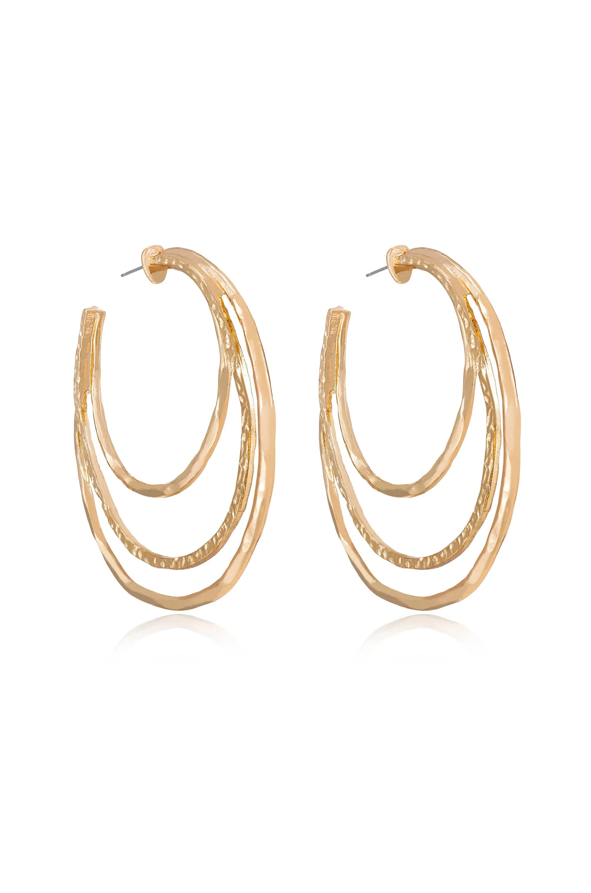 Handworked Hoop Earrings - Image 5