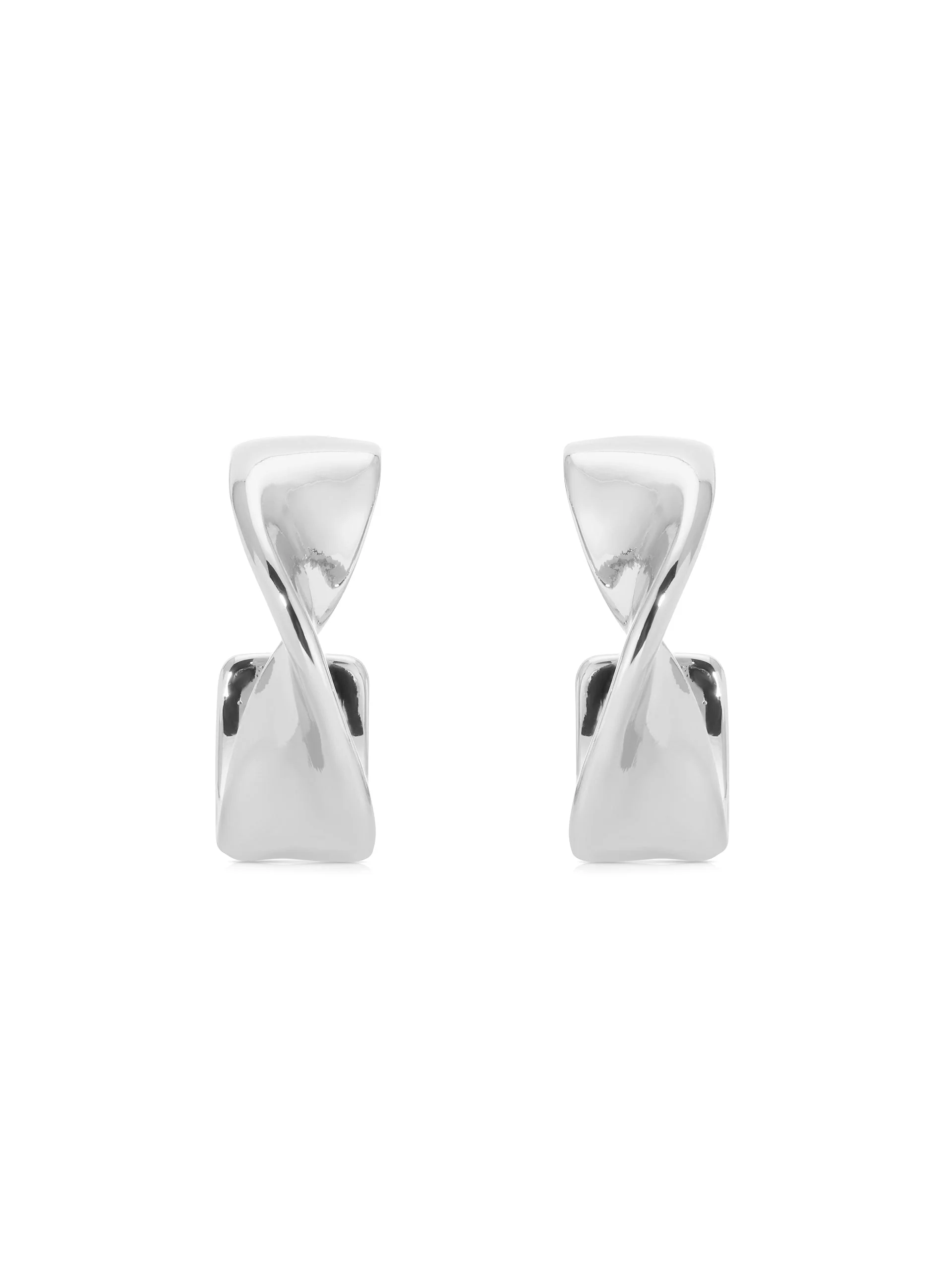 Heirloom Twist Small Hoops - Image 5