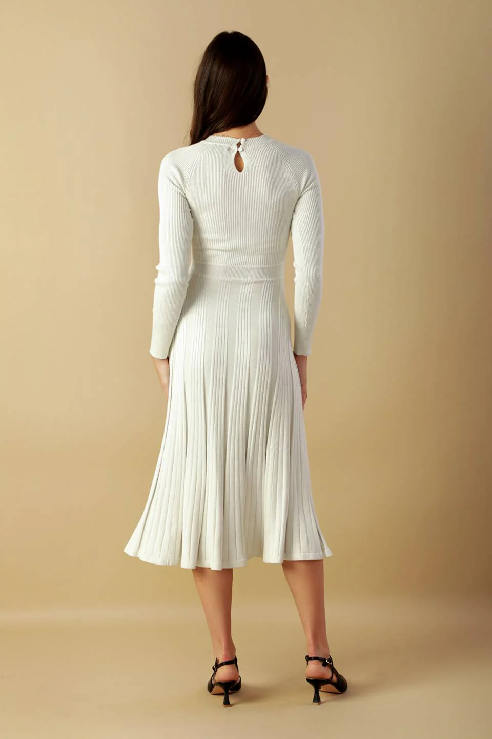HIGH STANDARDS SWEATER MIDI DRESS - Image 3