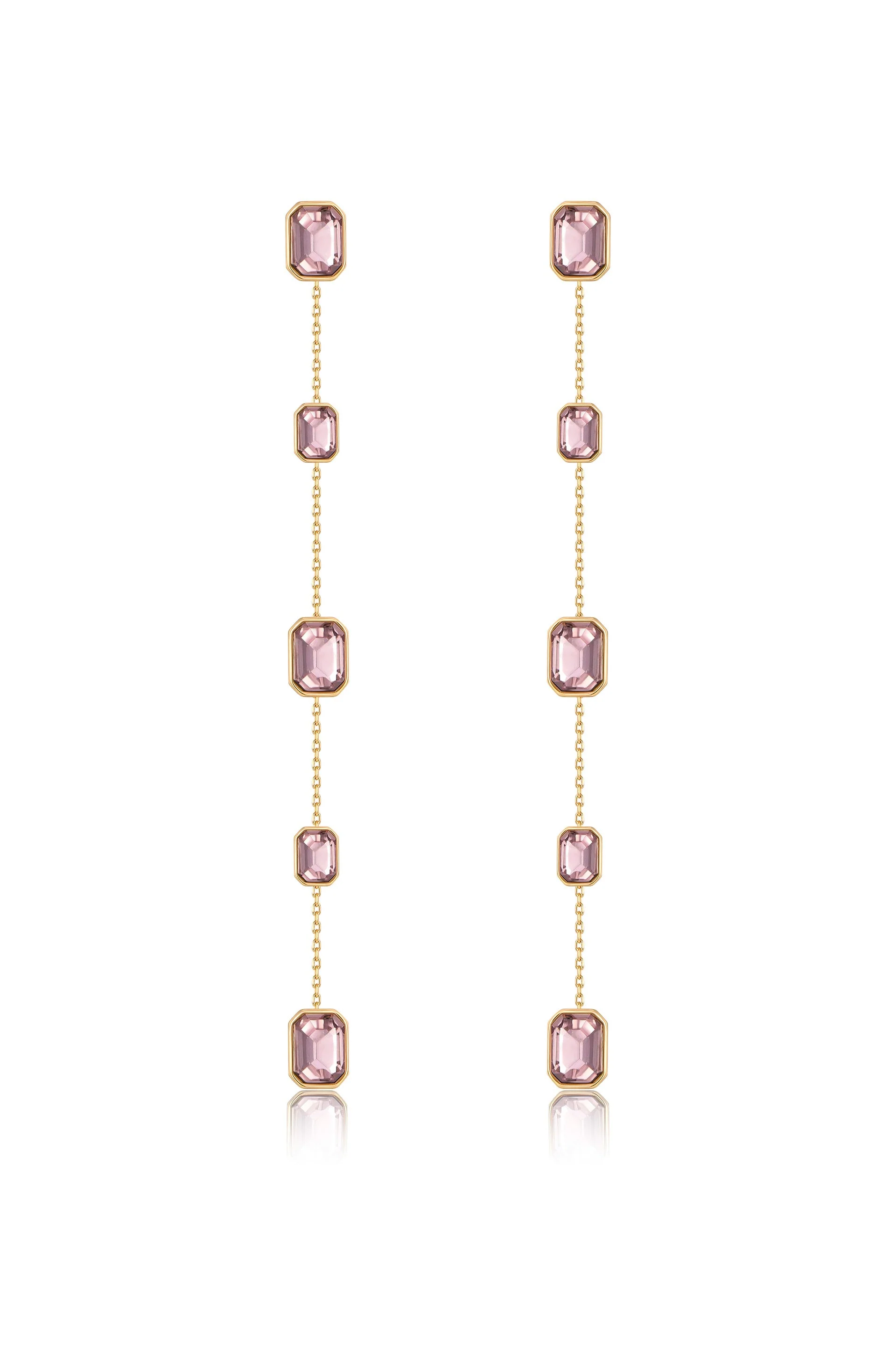 Iconic Crystal Dangle Earrings - Image 14