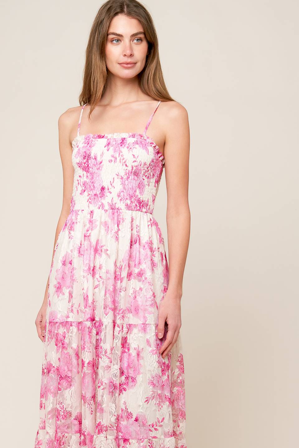 IN THIS MOMENT WOVEN LACE MAXI DRESS - Image 4
