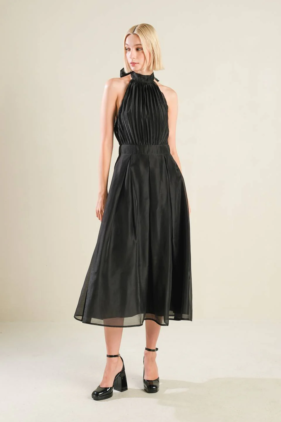 INVITATION TO LOVE WOVEN MIDI DRESS - FINAL SALE - Image 3