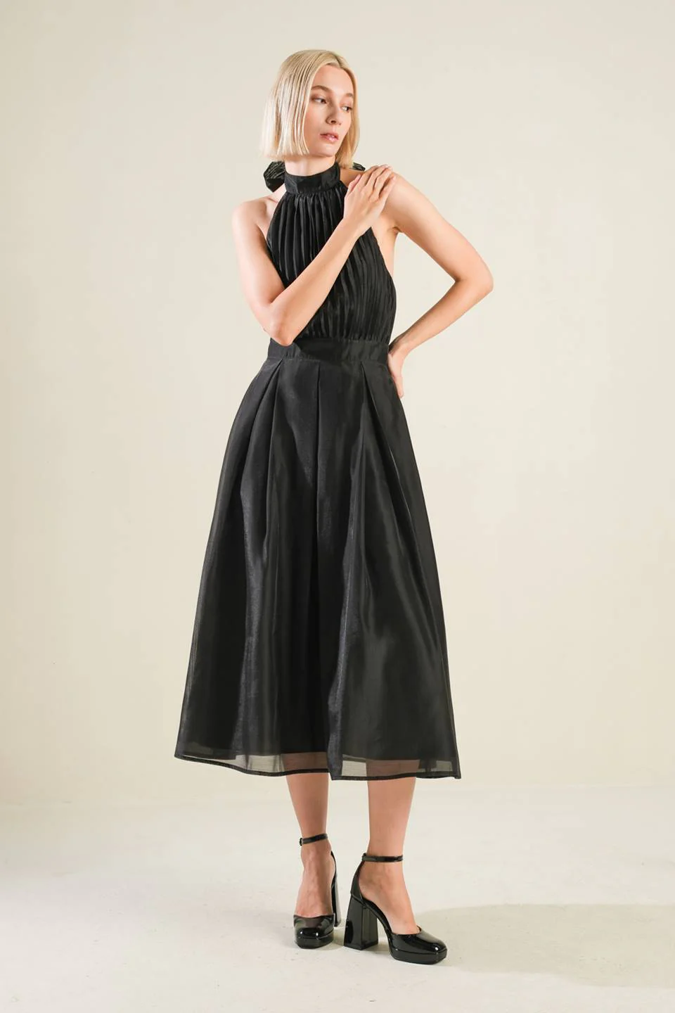 INVITATION TO LOVE WOVEN MIDI DRESS - FINAL SALE - Image 5