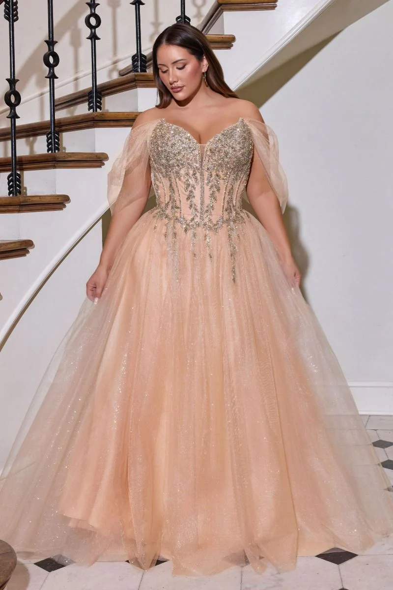 Jolia Gown - A-Line Corset Tulle Dress - Image 11