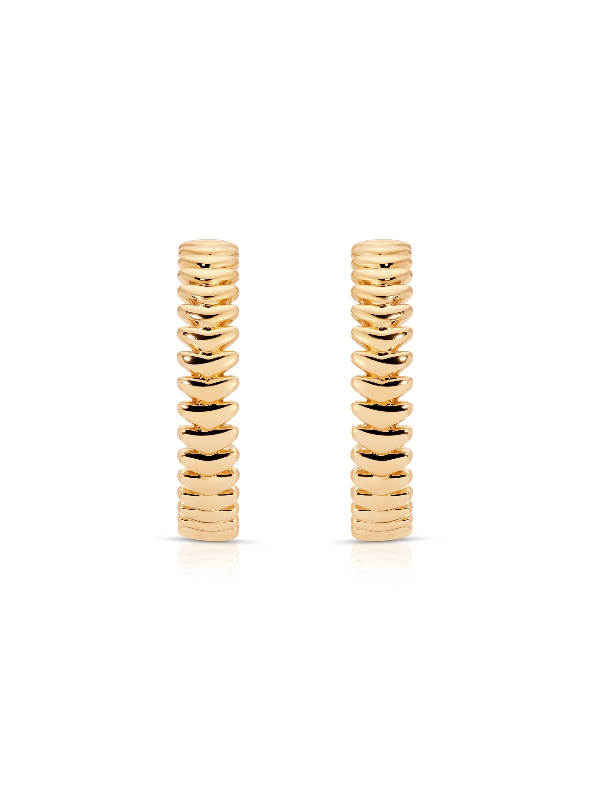 Large Metal Moderna Hoops - Image 4