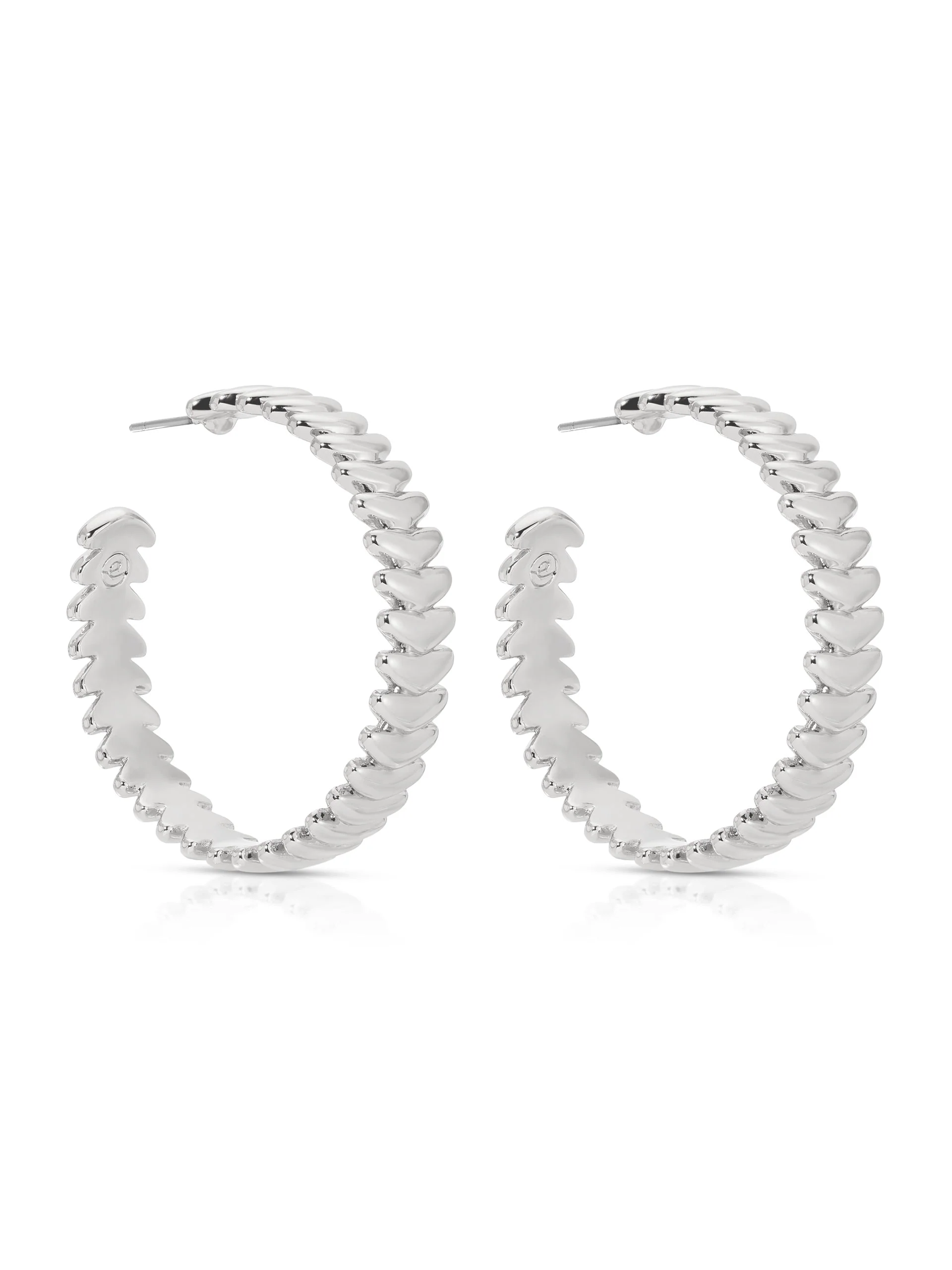 Large Metal Moderna Hoops - Image 8