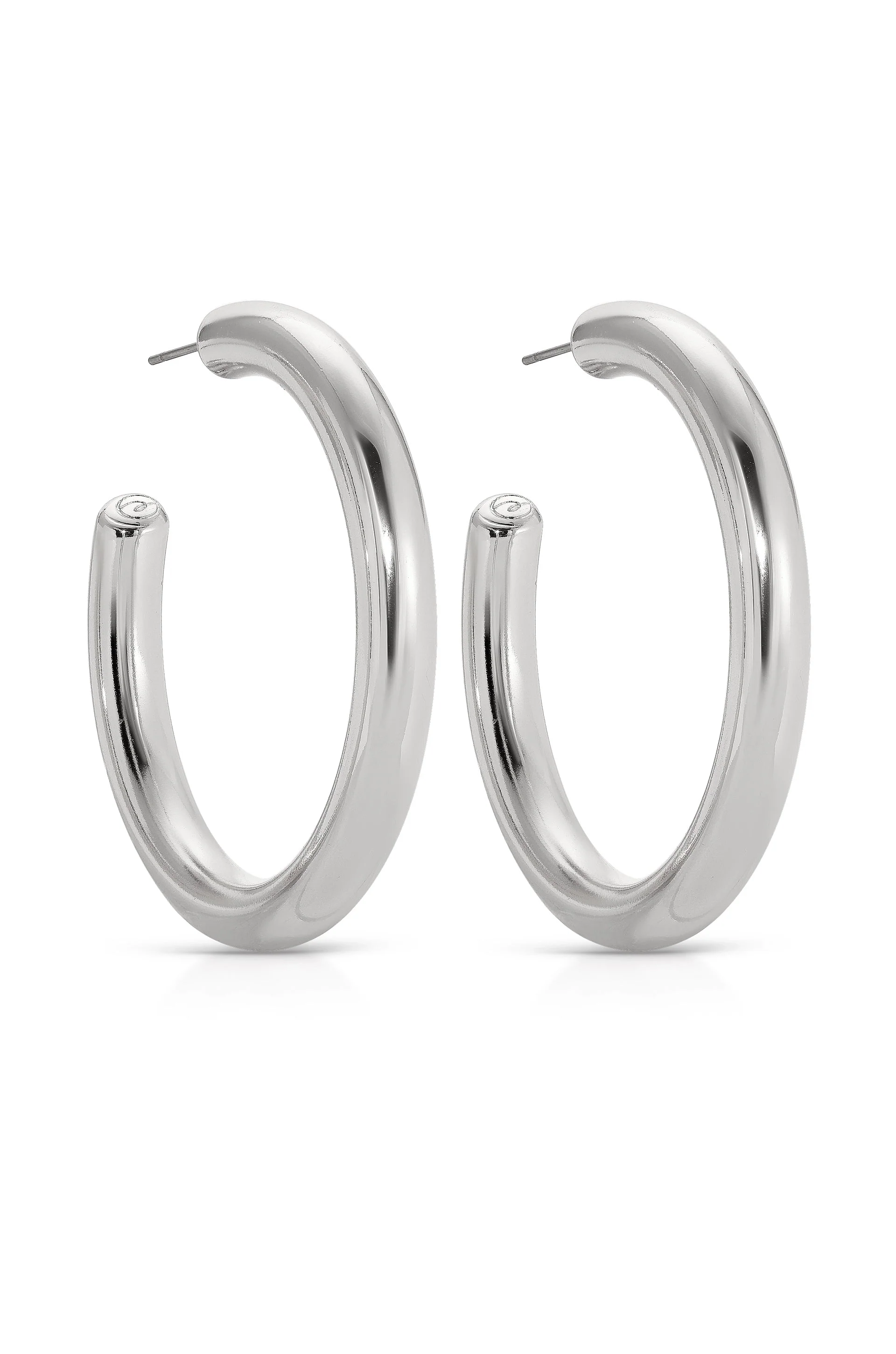 Large Thick Classic Hoops - Image 9
