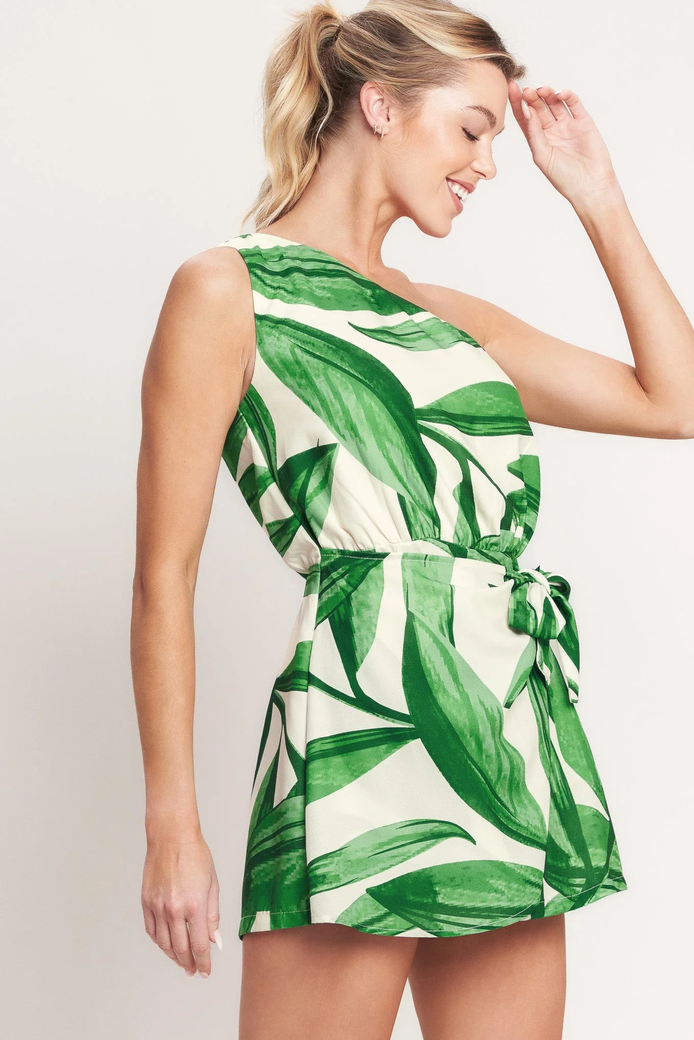 LEAFY LOVE STORY SKORT ROMPER - Image 6