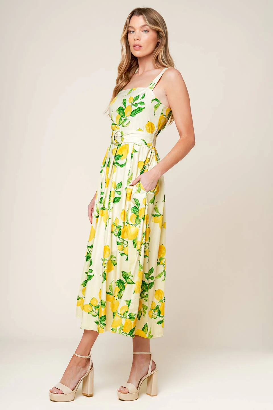 LEMONADE PERFECTION MIDI DRESS - Image 4