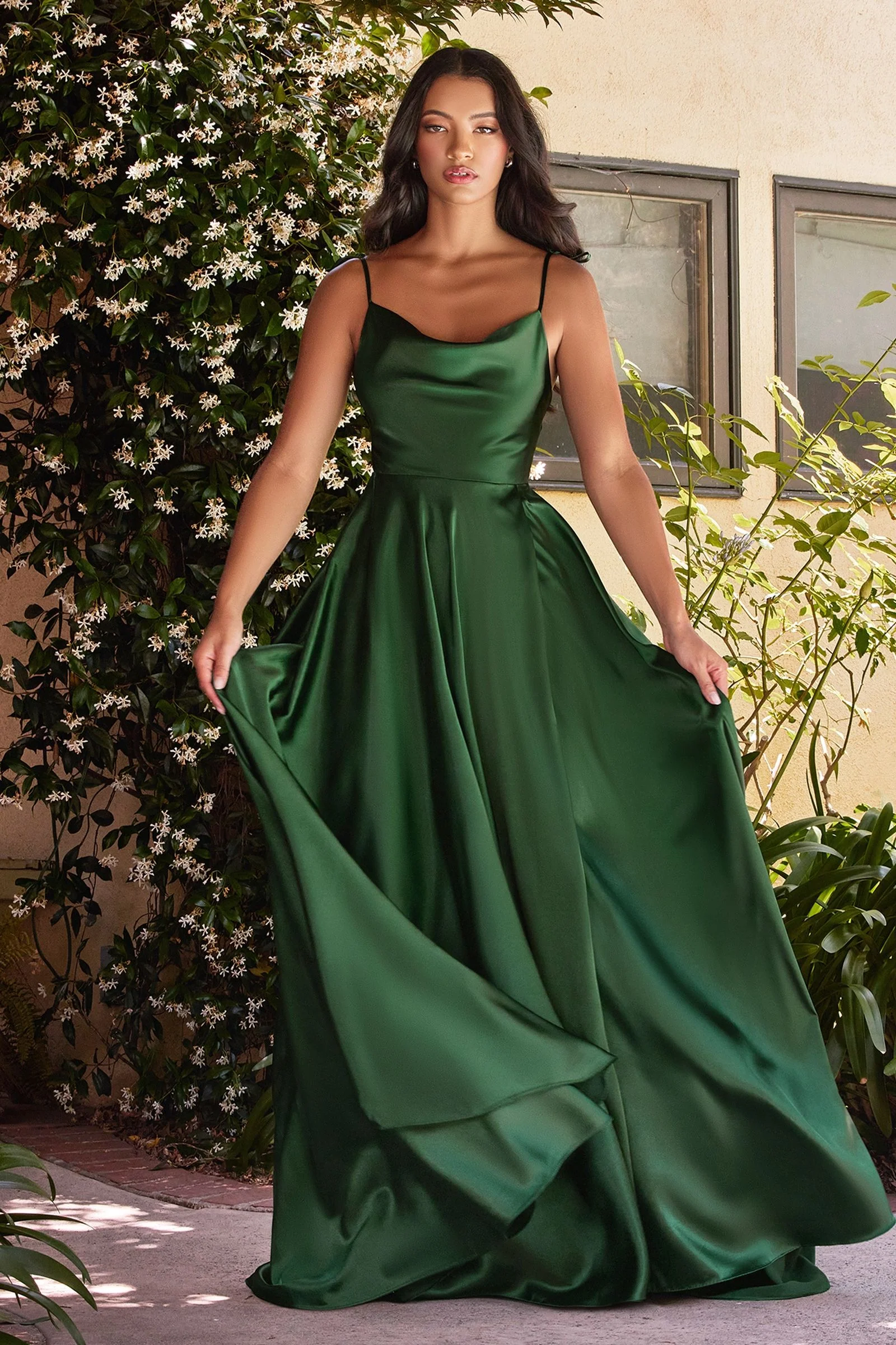LOTTIE GOWN - SATIN A-LINE DRESS - Image 19