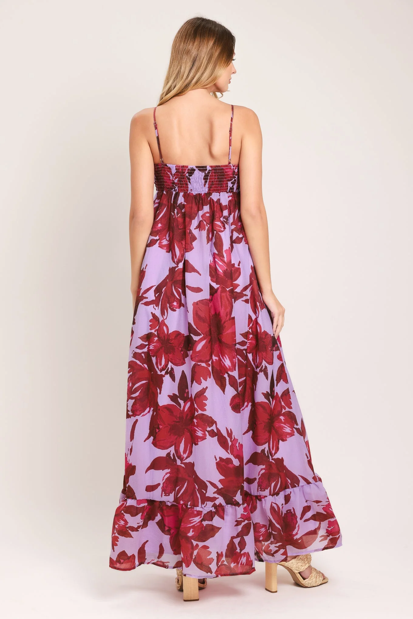 LOVE BLOSSOM FLORAL MAXI DRESS - Image 2