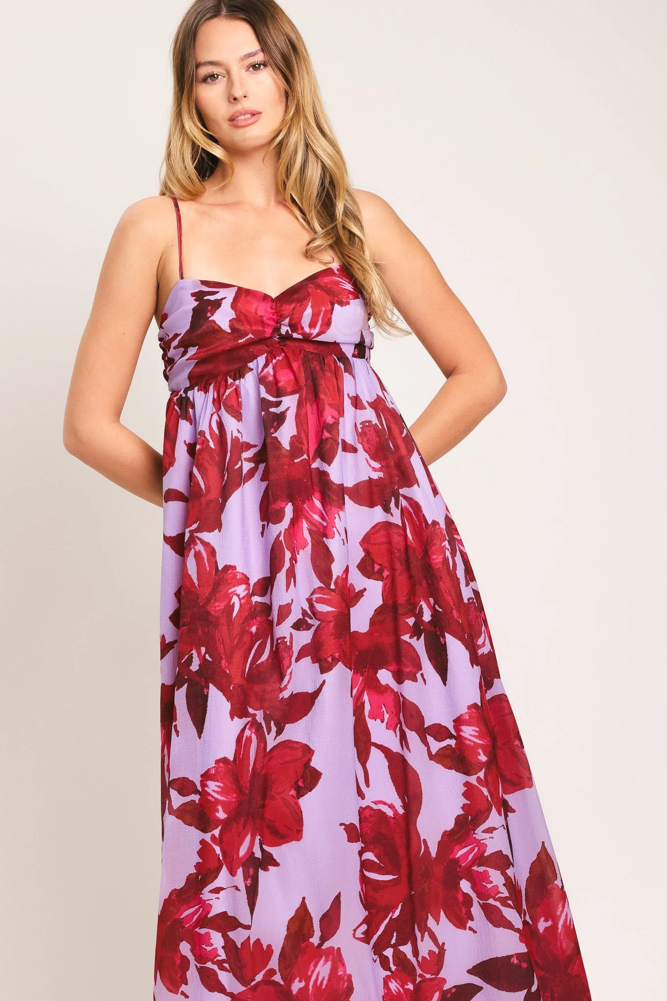 LOVE BLOSSOM FLORAL MAXI DRESS - Image 5
