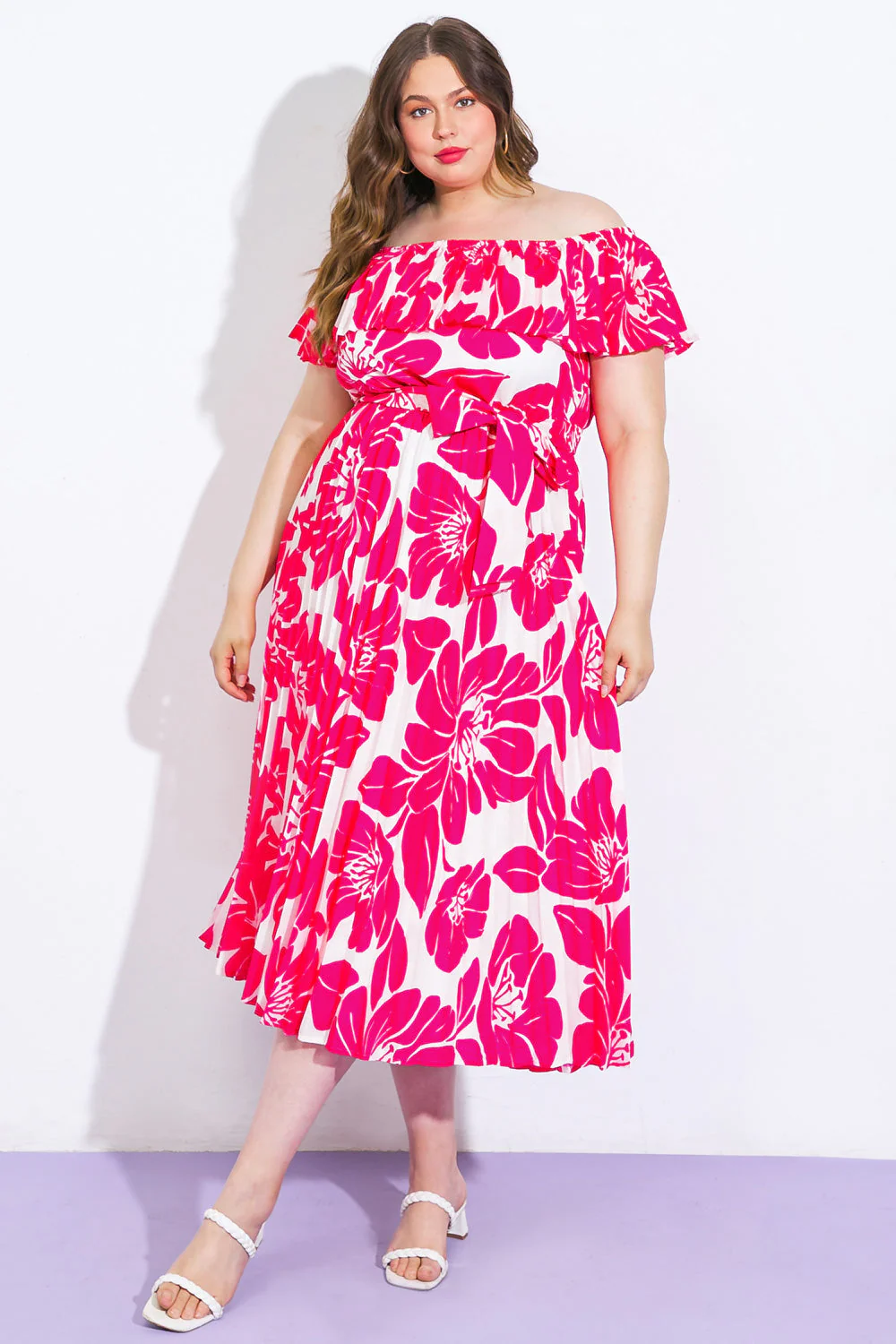 LOVE SCRIPT WOVEN MIDI DRESS - Image 6