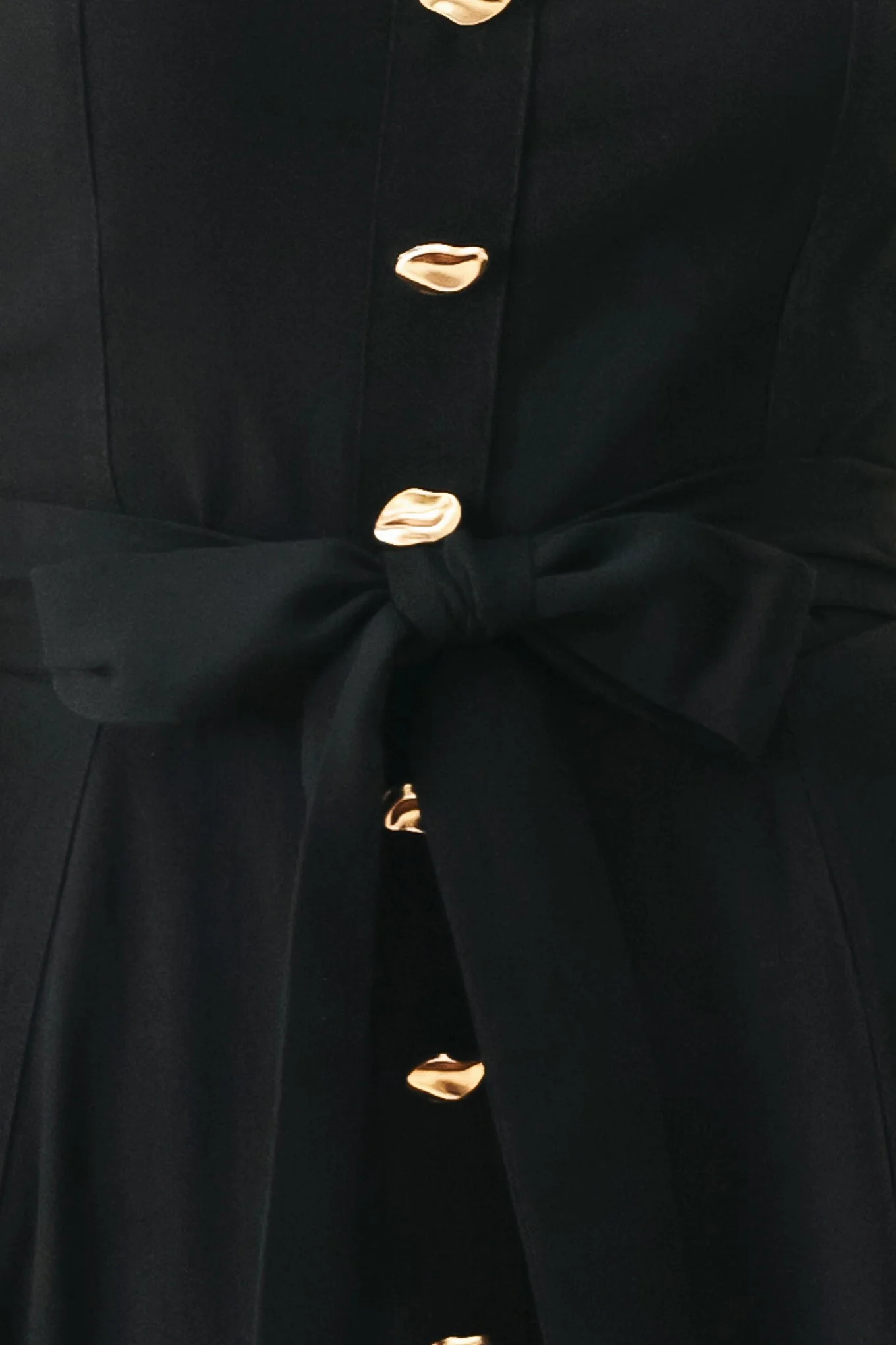 LOVELY NOIR BLACK MIDI DRESS - Image 8