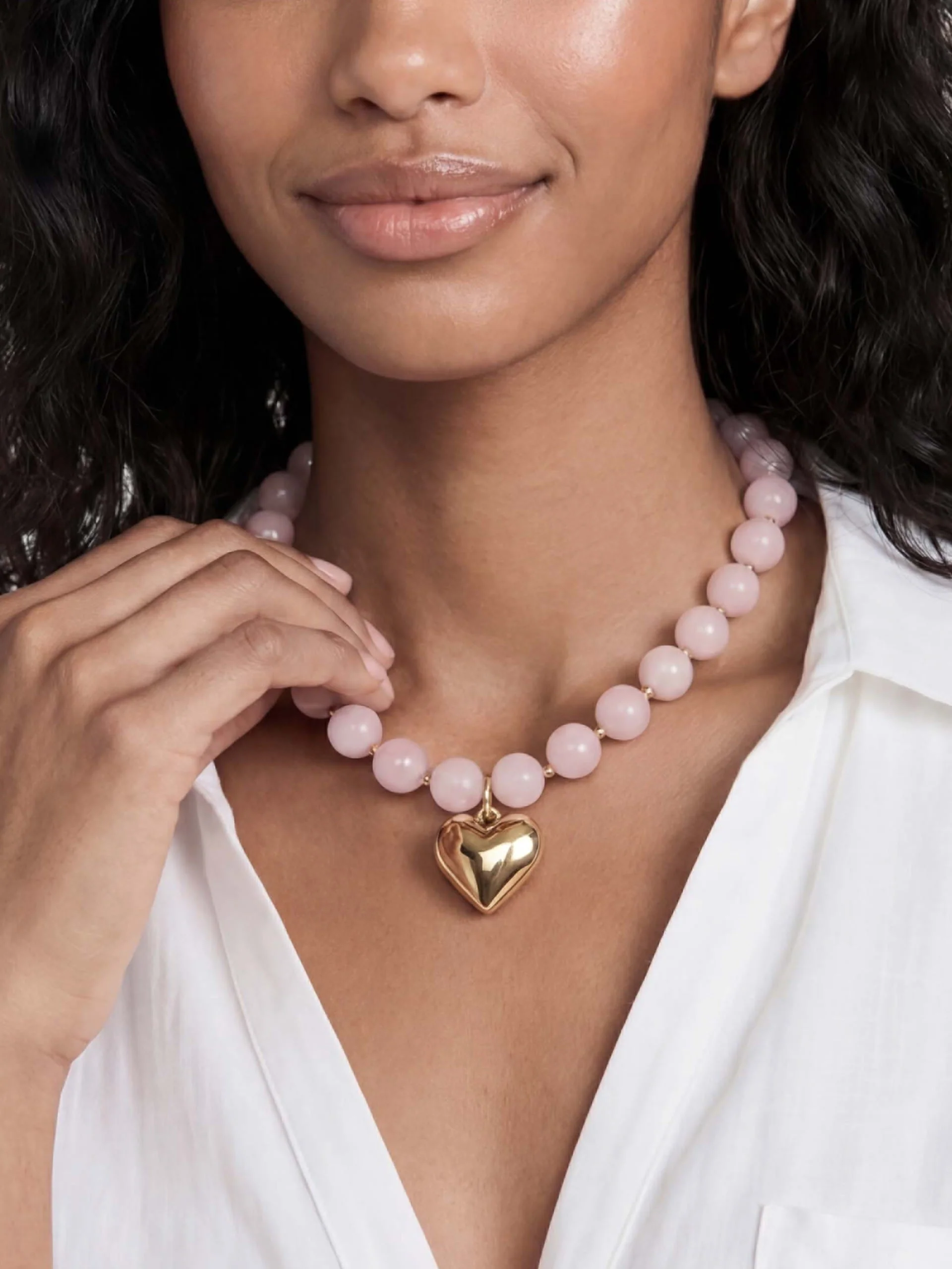 Luck and Love Rose Necklace - Image 4