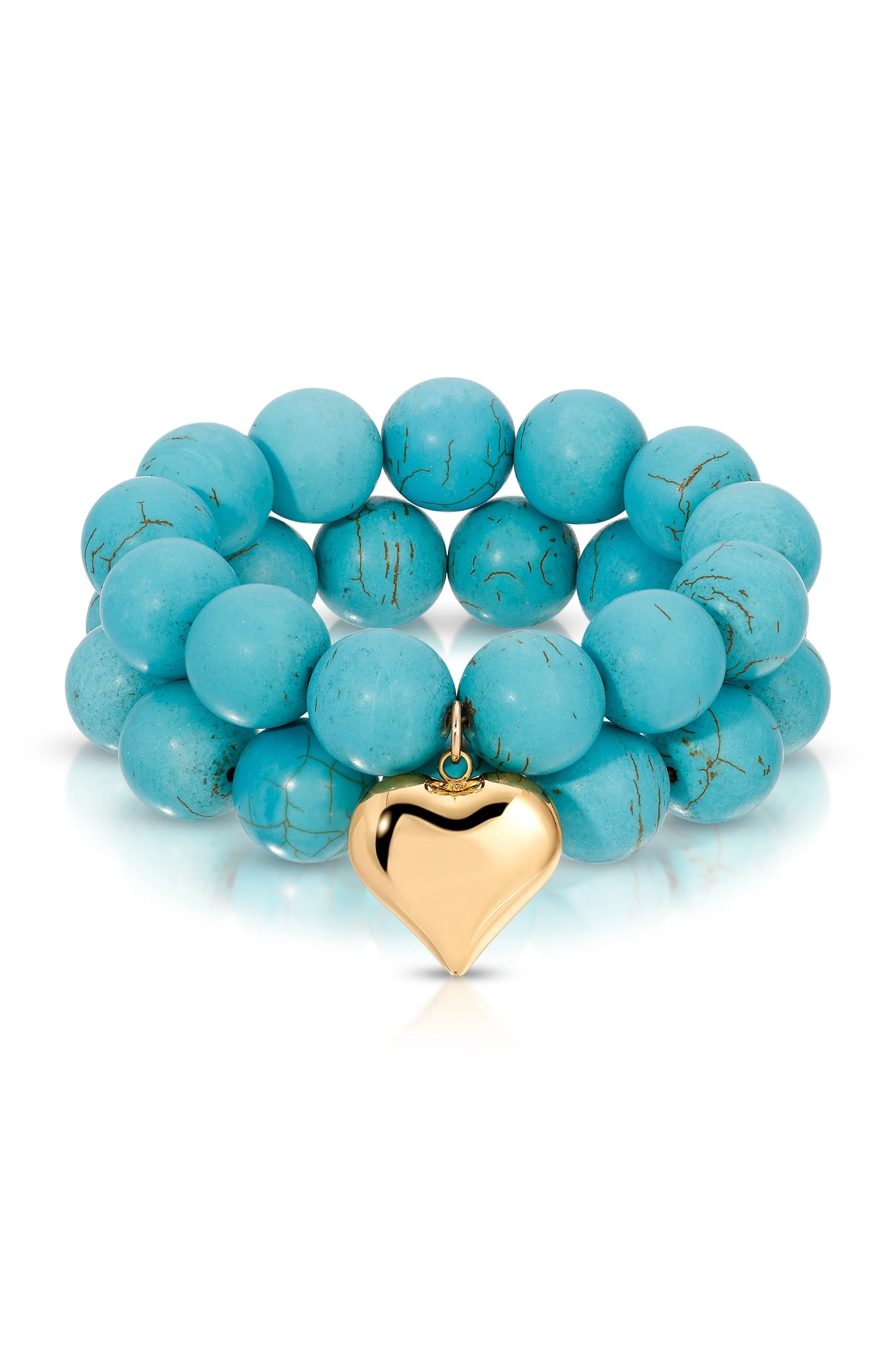 Luck and Love Turquoise Bracelet Set - Image 2