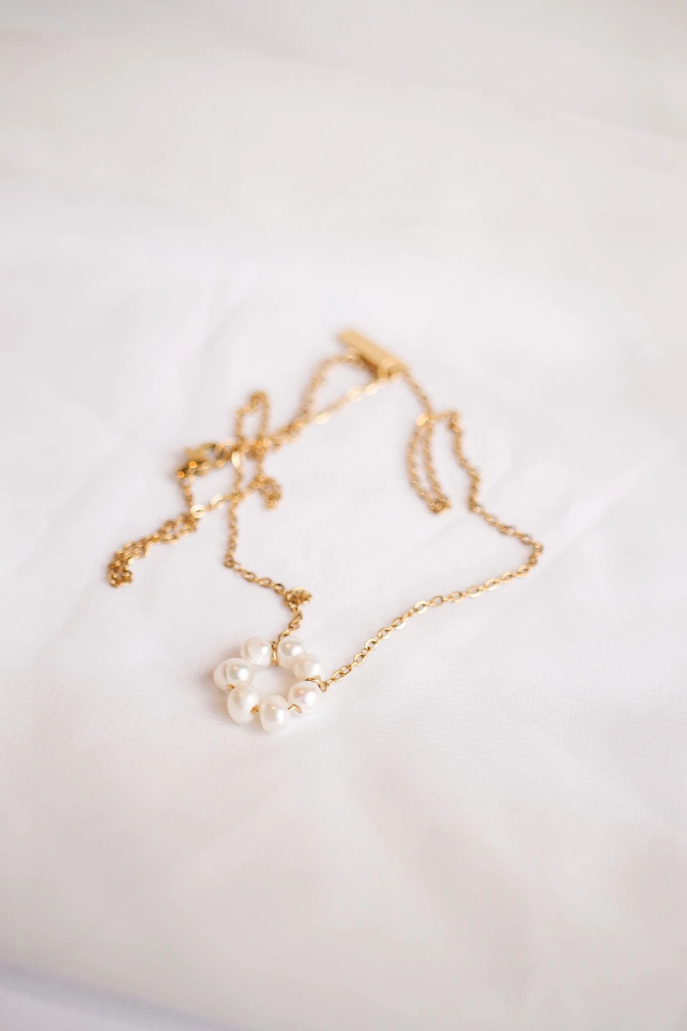 Lucy Necklace in Freshwater Pearl - Image 8