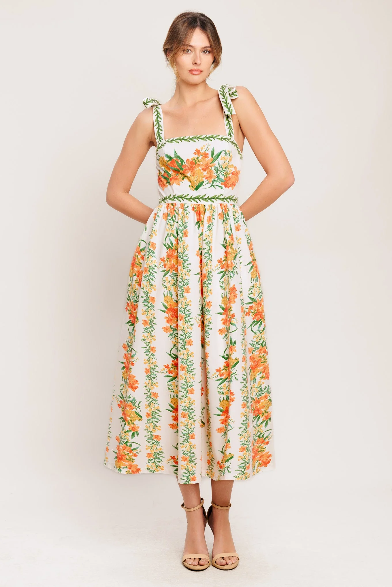 MARIGOLD BREEZE MIDI DRESS - Image 2