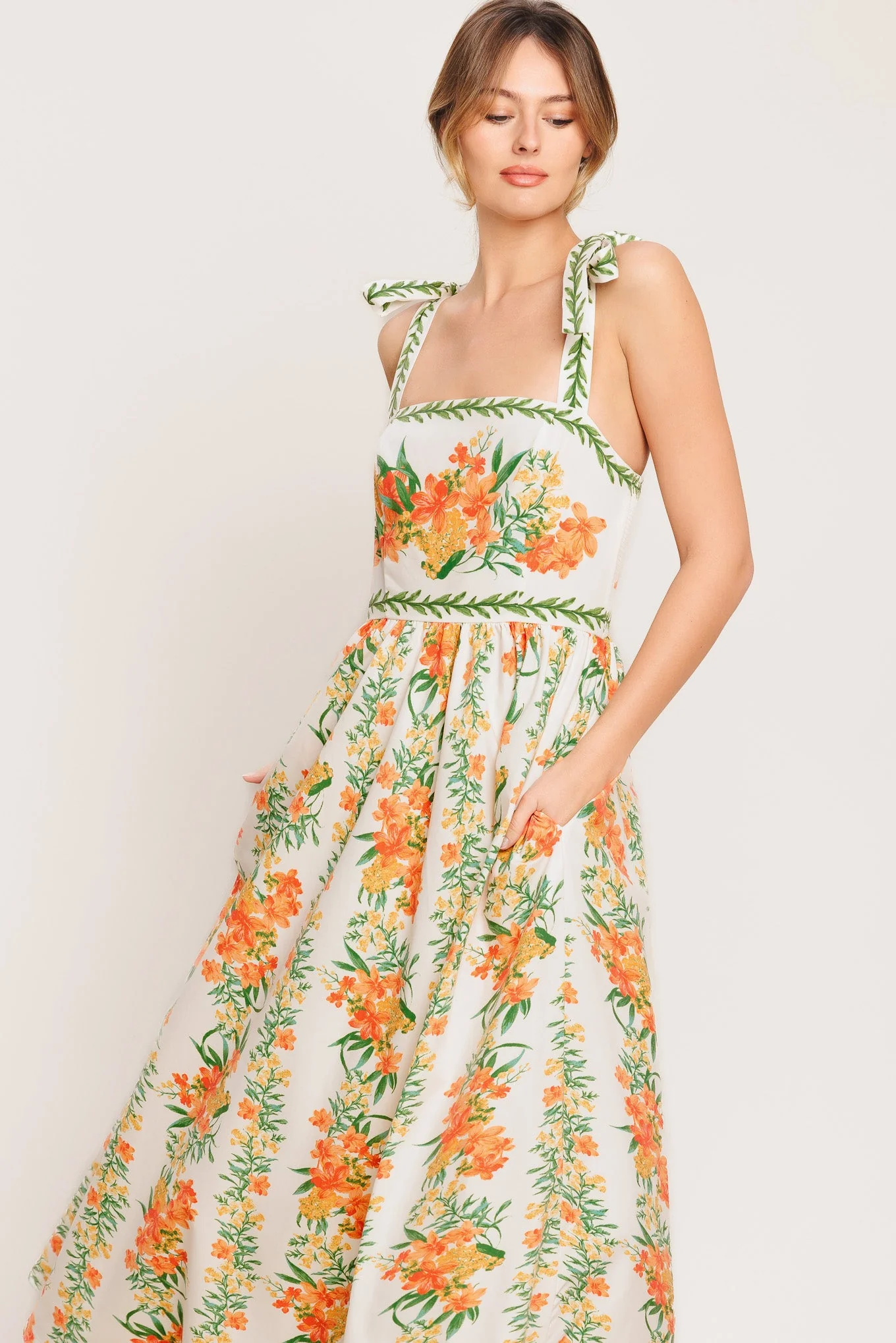 MARIGOLD BREEZE MIDI DRESS - Image 5